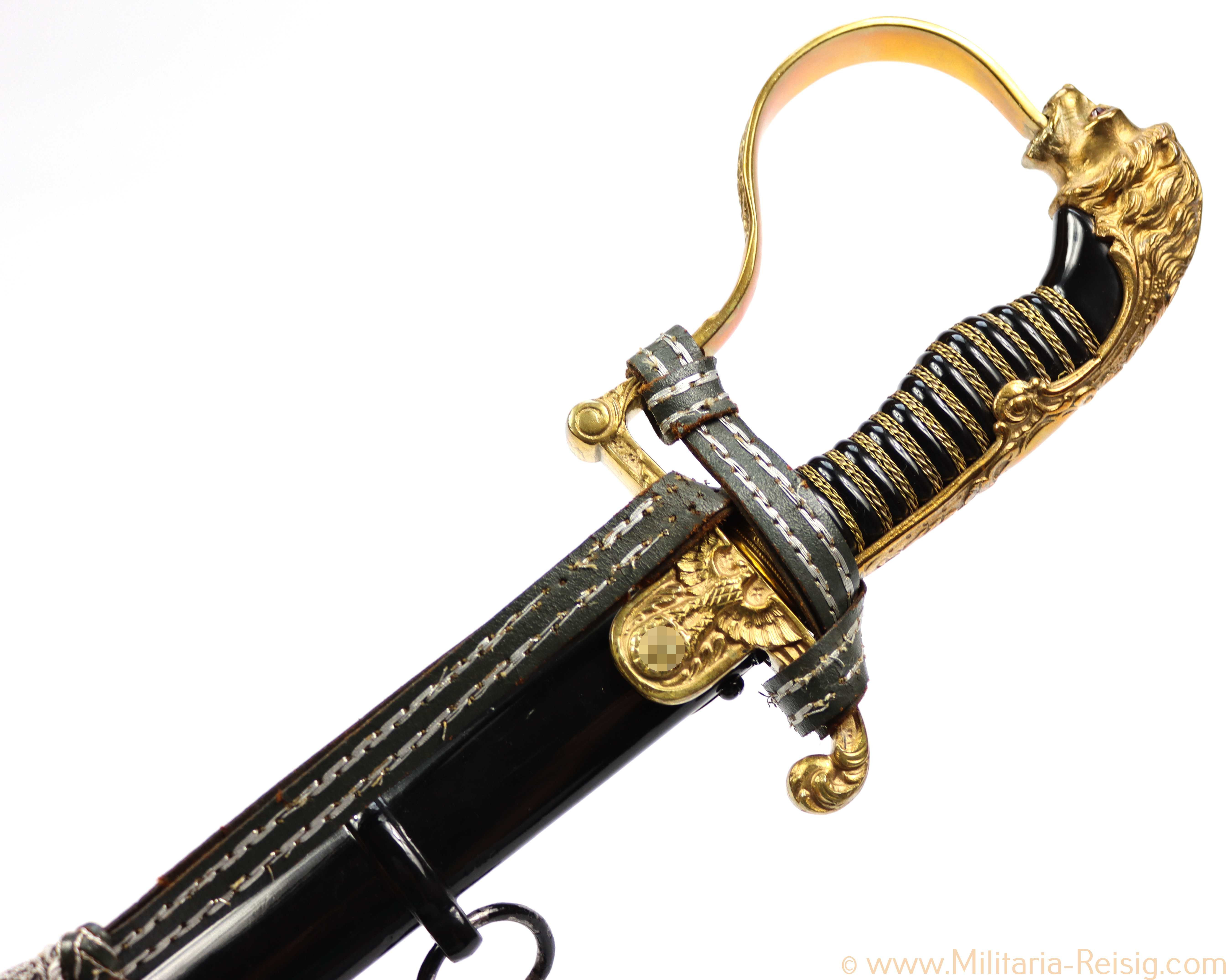 Wehrmacht Löwenkopf Säbel Herst. WKC