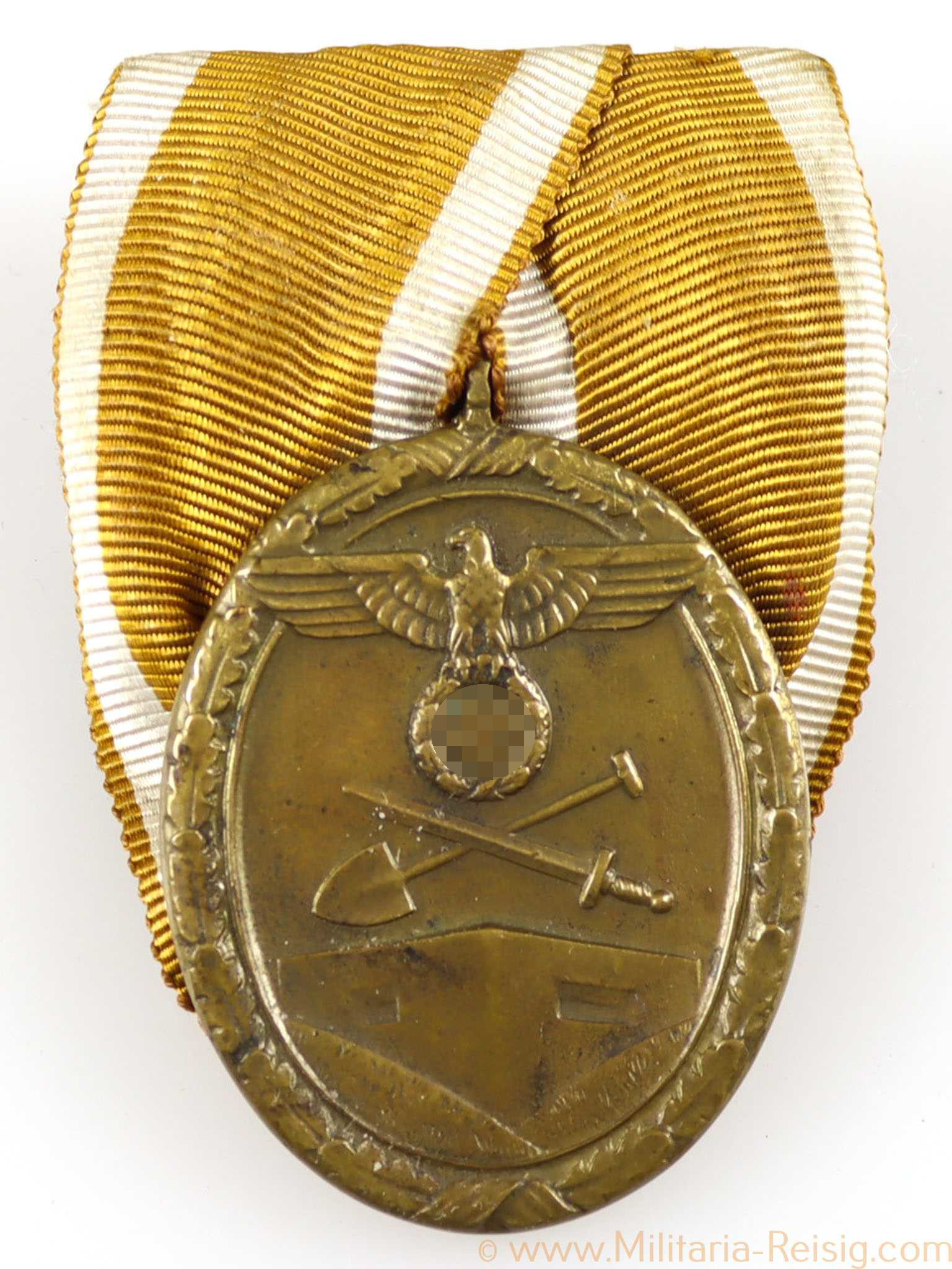 Schutzwall Ehrenzeichen an Einzelspange