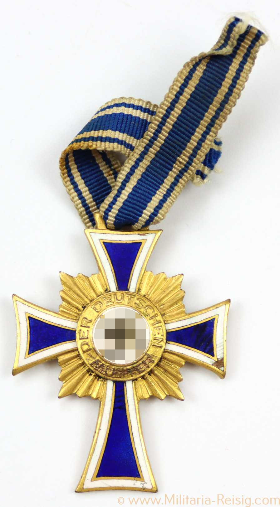 Mutterkreuz in Gold