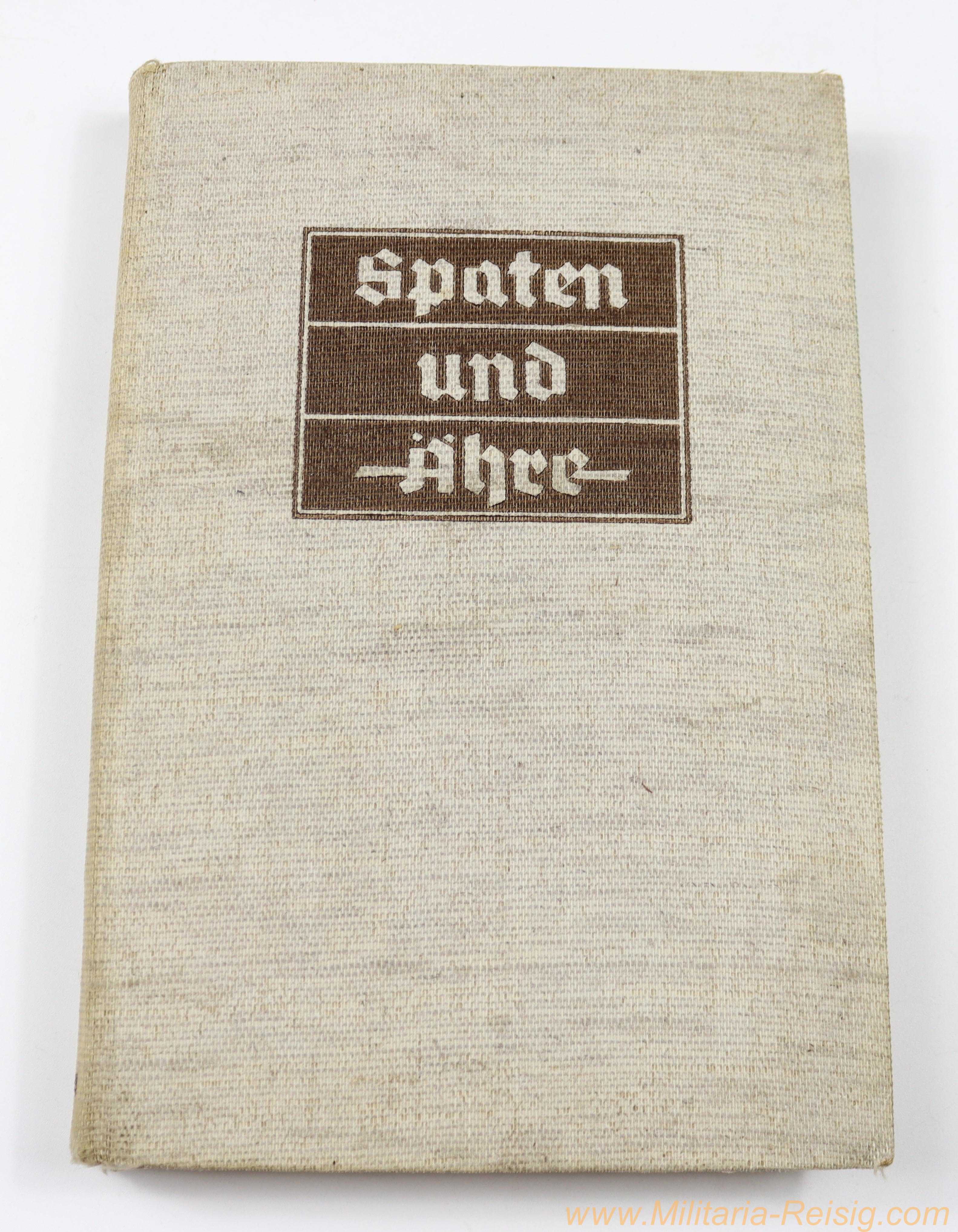 "Spaten und Ähre" - Handbuch der deutschen Jugend im Reichsarbeitsdienst - 1937