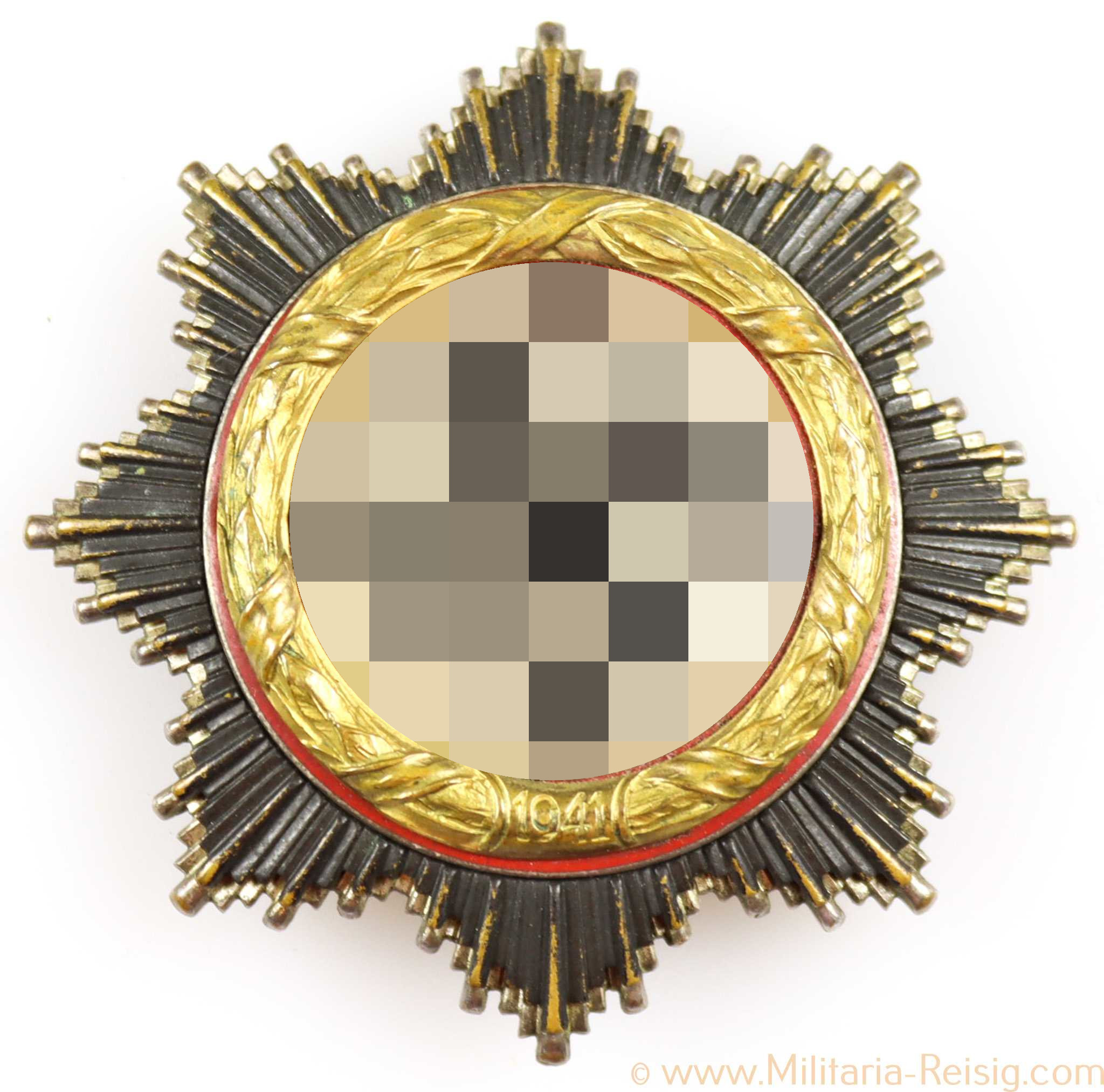 Deutsches Kreuz in Gold, Hersteller C.F. Zimmermann, Pforzheim