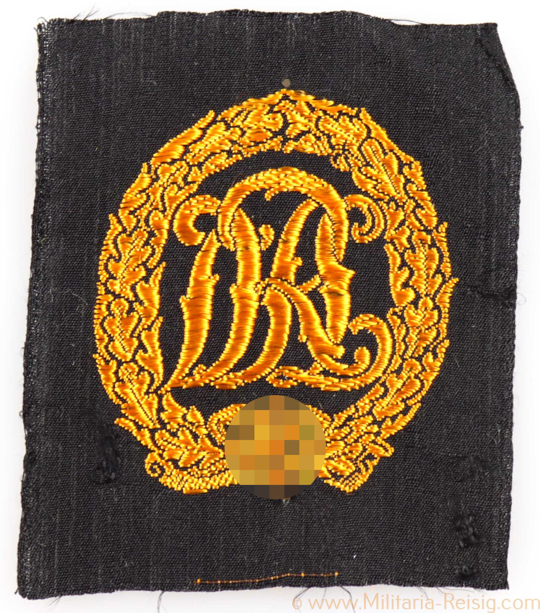 Reichssportabzeichen in Bronze, Stoffausführung