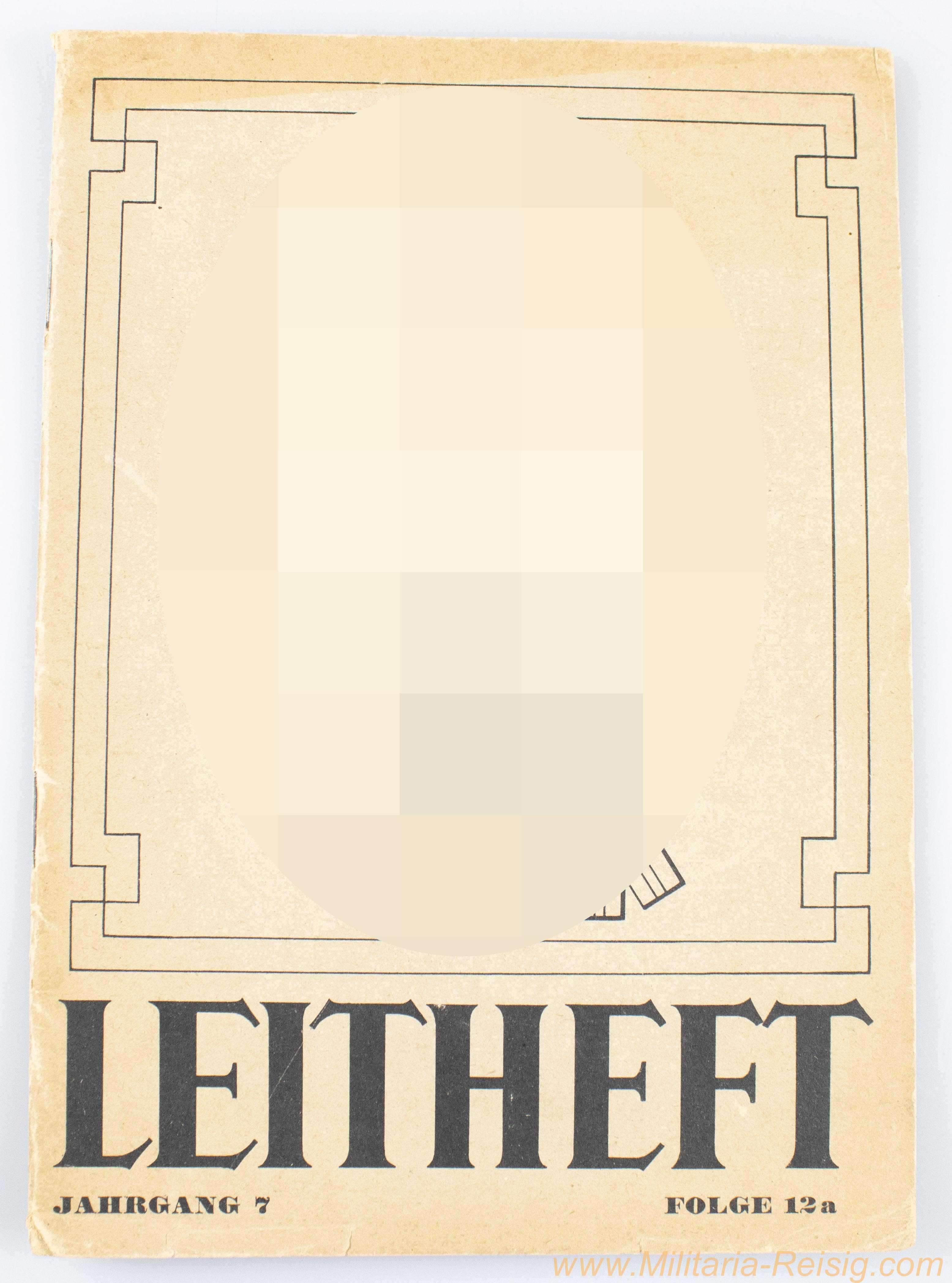 SS Leitheft - Jahrgang 7, Folge 12a