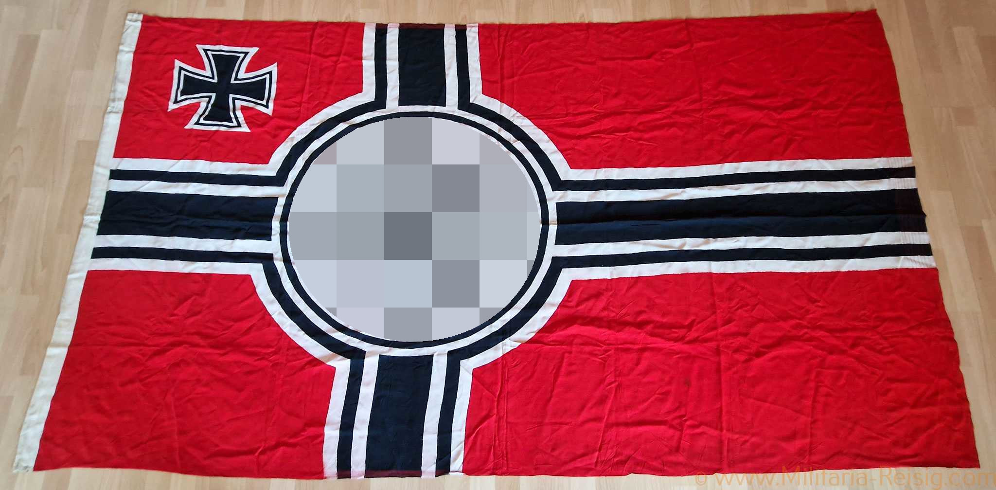 Reichskriegsflagge, Hersteller Curt Brautigam Plauen, Vogtland