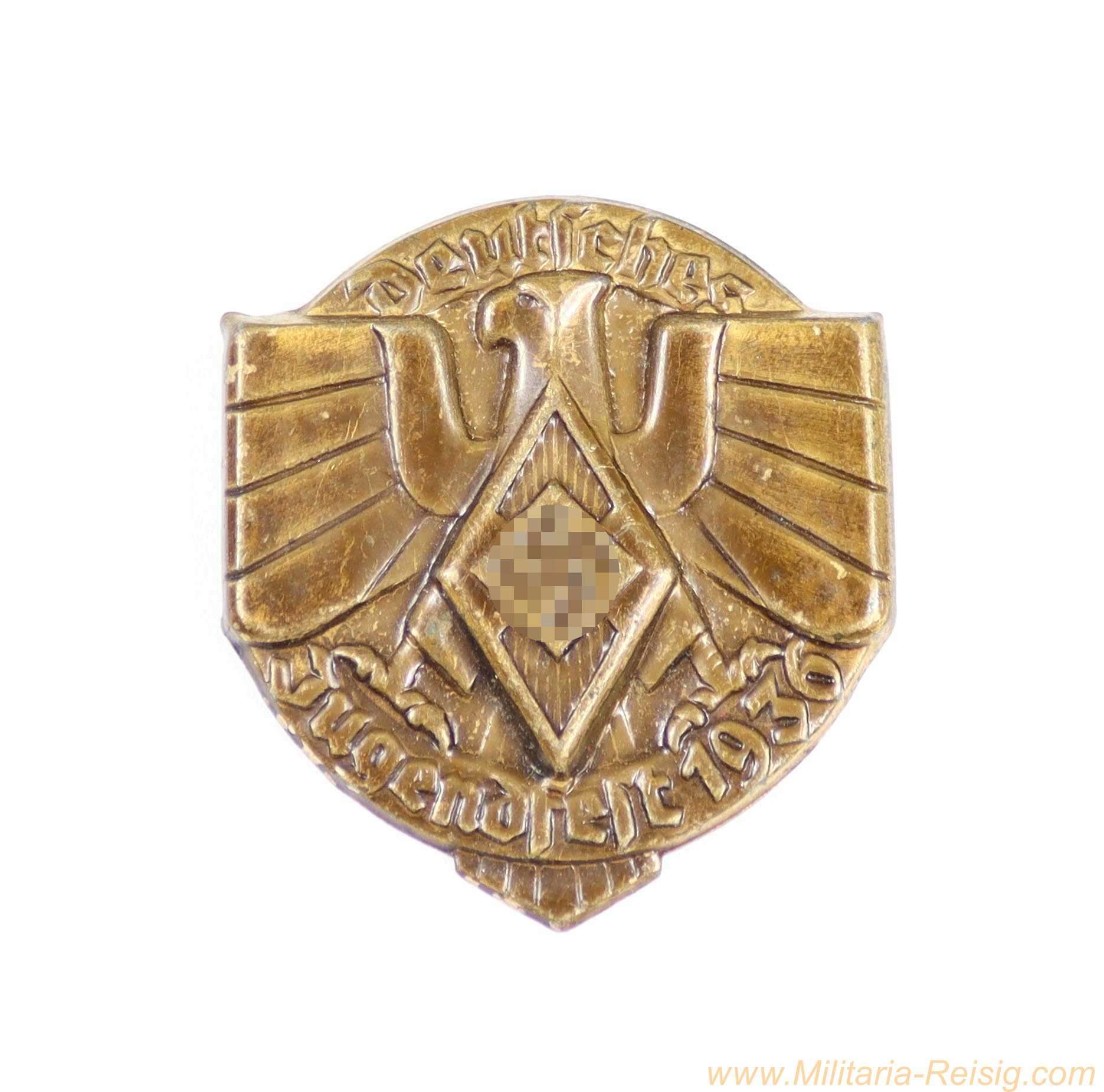 HJ Abzeichen - Deutsches Jugendfest 1936