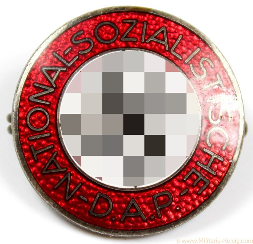 NSDAP Parteiabzeichen, Herst. RZM M1/31 (Karl Pfohl, Pforzheim)