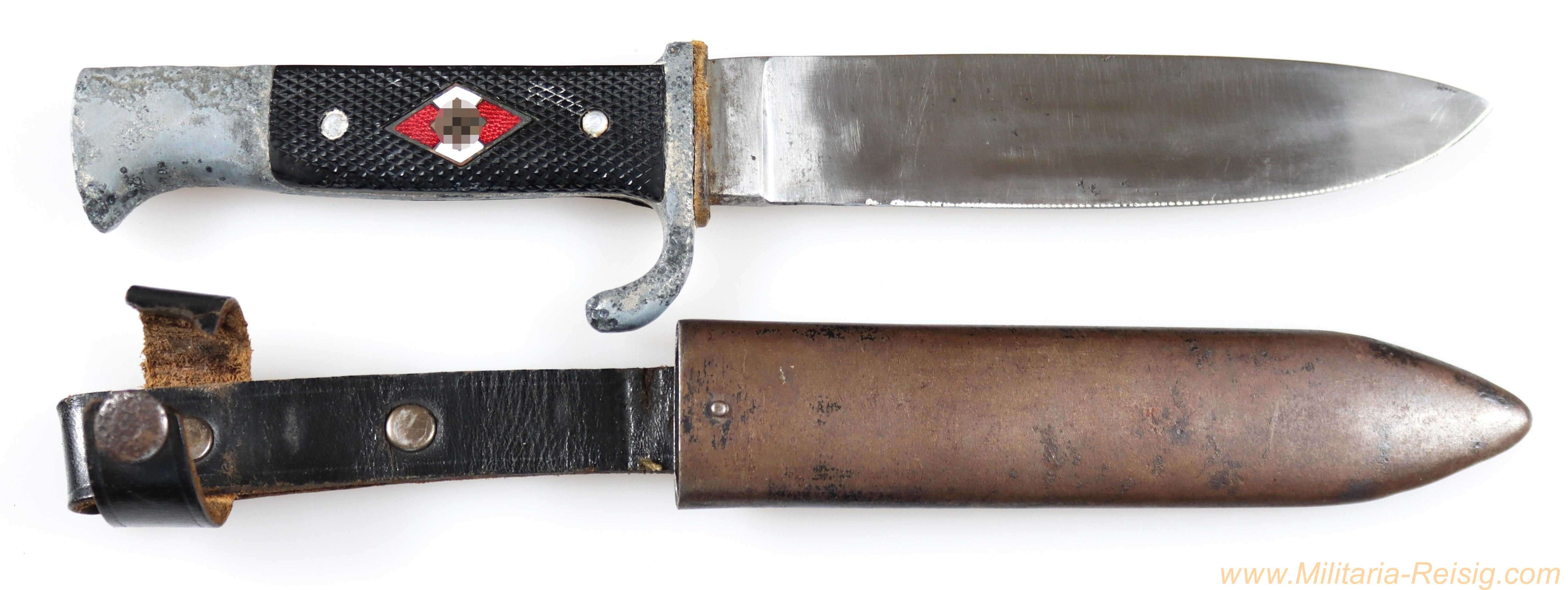 HJ Fahrtenmesser, Hersteller Rob. Müller, Sol.-Merscheid (RZM M7/32)