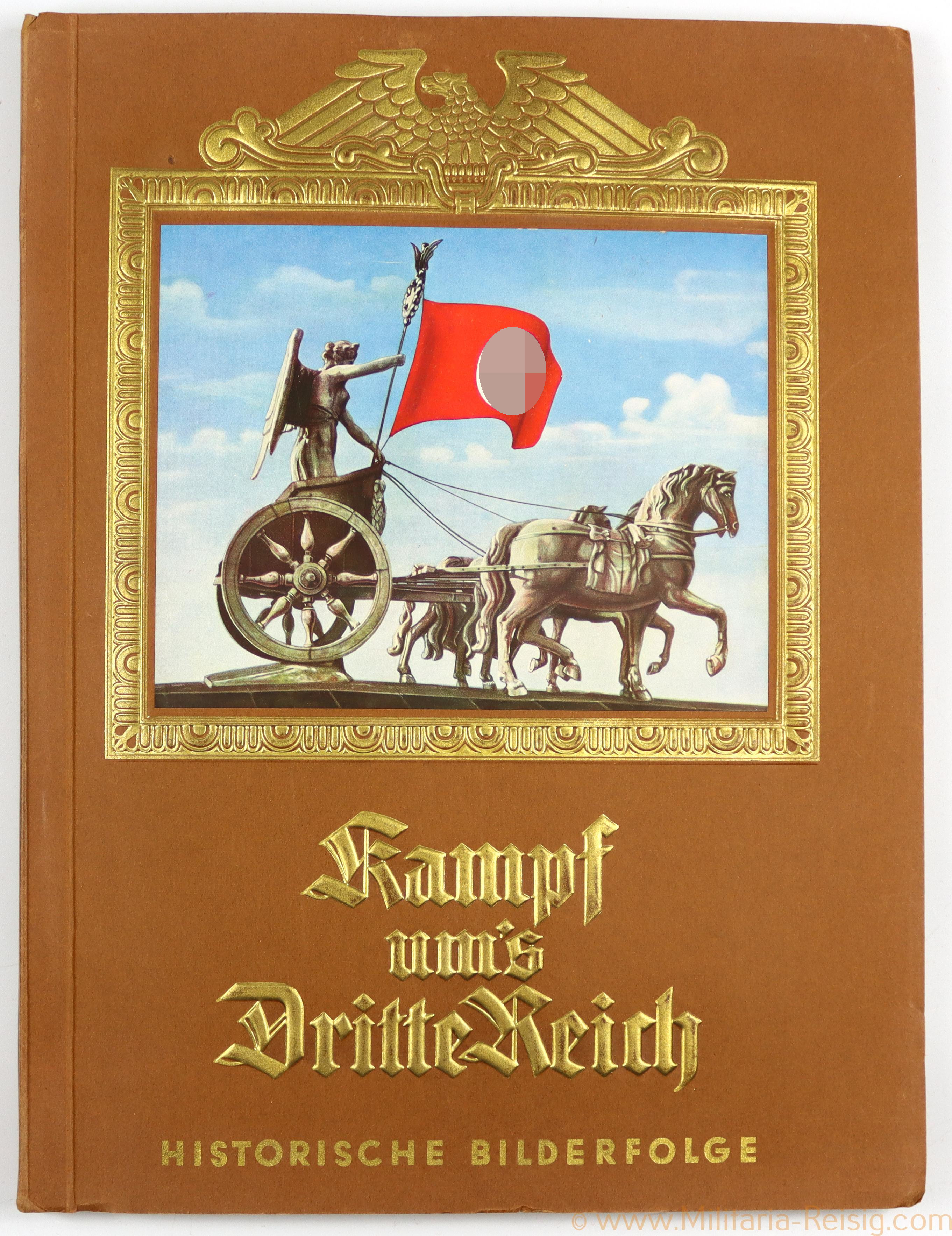 Sammelbilderalbum "Kampf um´s Dritte Reich"