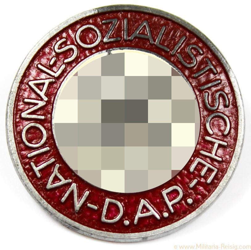 NSDAP Parteiabzeichen, Herst. RZM M1/34 (Karl Wurster, Markneukirchen)