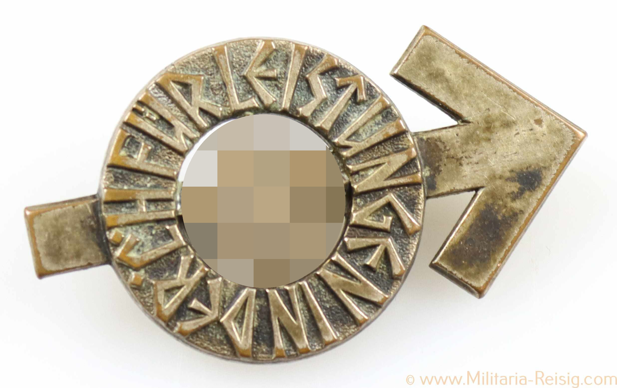 HJ-Leistungsabzeichen in Silber, Hersteller RZM M1/63, B-Stück