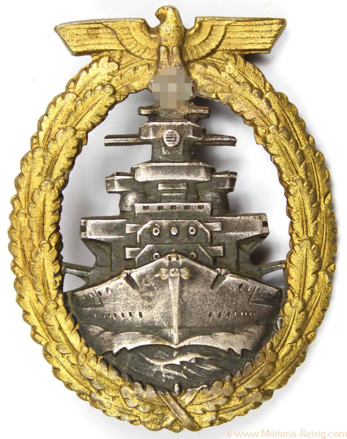 Flottenkriegsabzeichen 1941, Herst. Schwerin Berlin