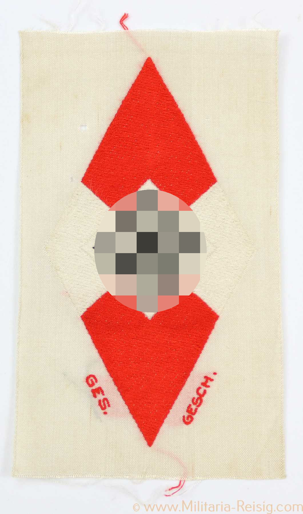 HJ Ärmelabzeichen mit RZM-Etikett