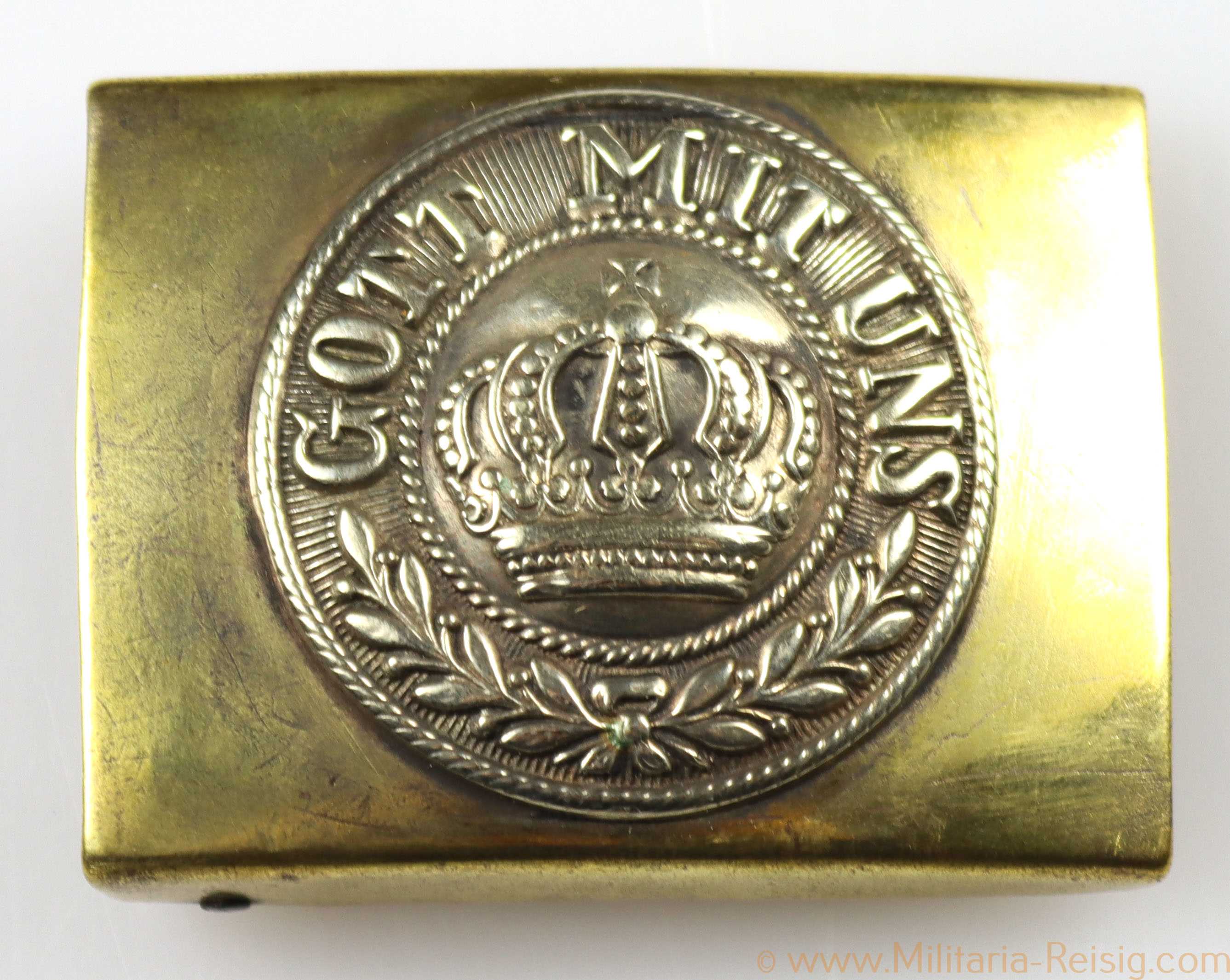 Koppelschloss "Gott mit uns", 1. Weltkrieg