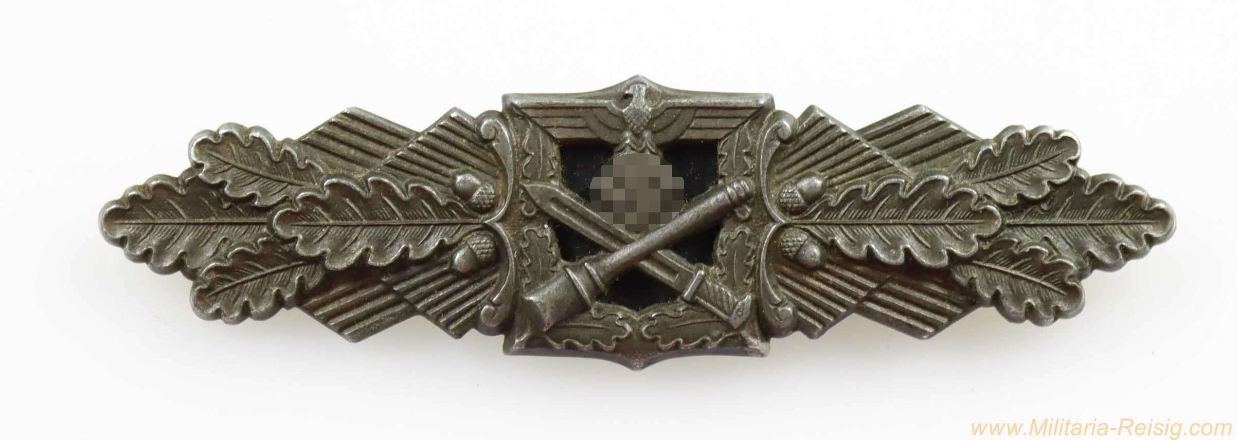 Nahkampfspange in Bronze, Hersteller F&BL (Funcke & Brüninghaus, Lüdenscheid)