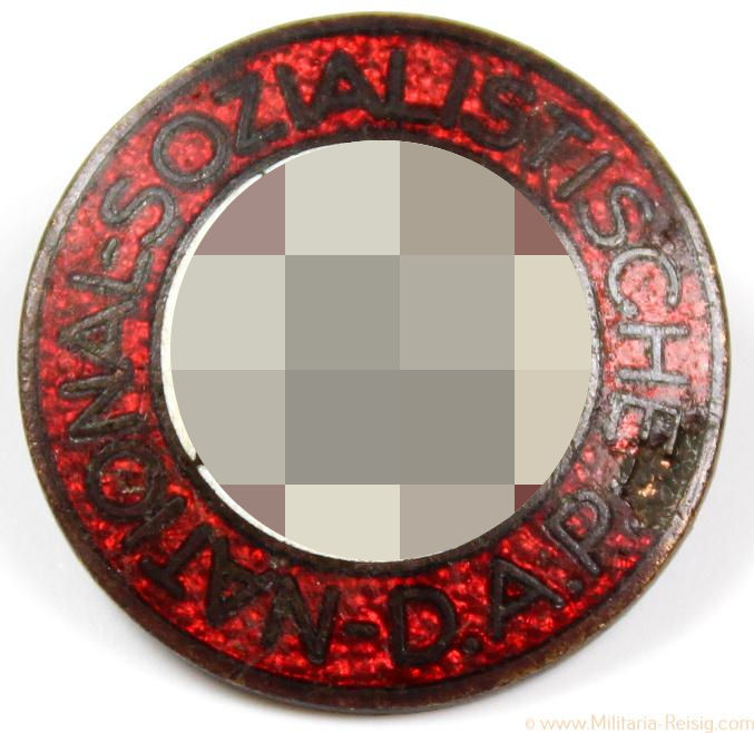 NSDAP Parteiabzeichen, Herst. RZM M1/85 (Alois Rettenmeyer, Schwäbisch Gmünd)