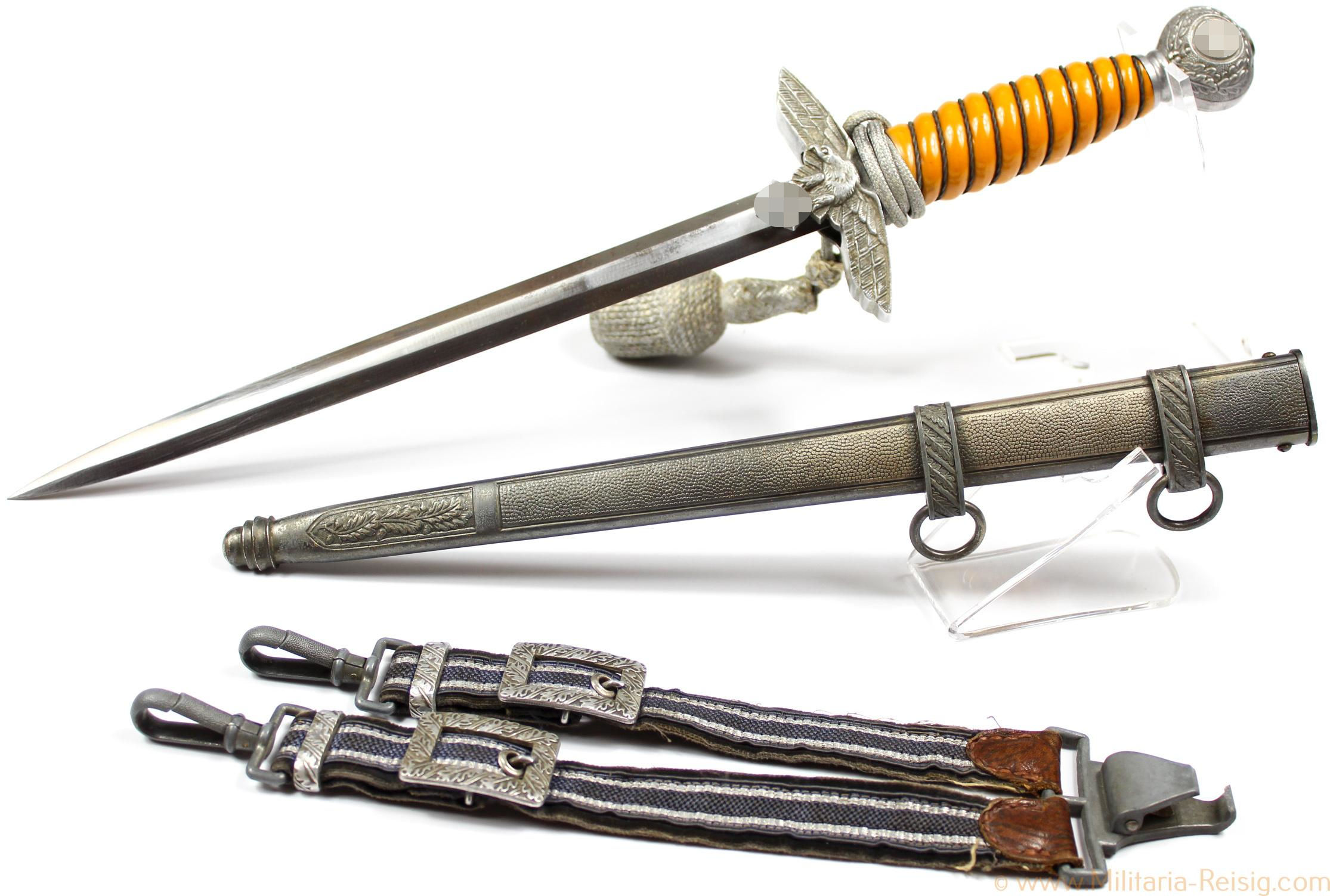 Luftwaffe Dolch für Offiziere, Herst. E. & F. Hörster, Solingen