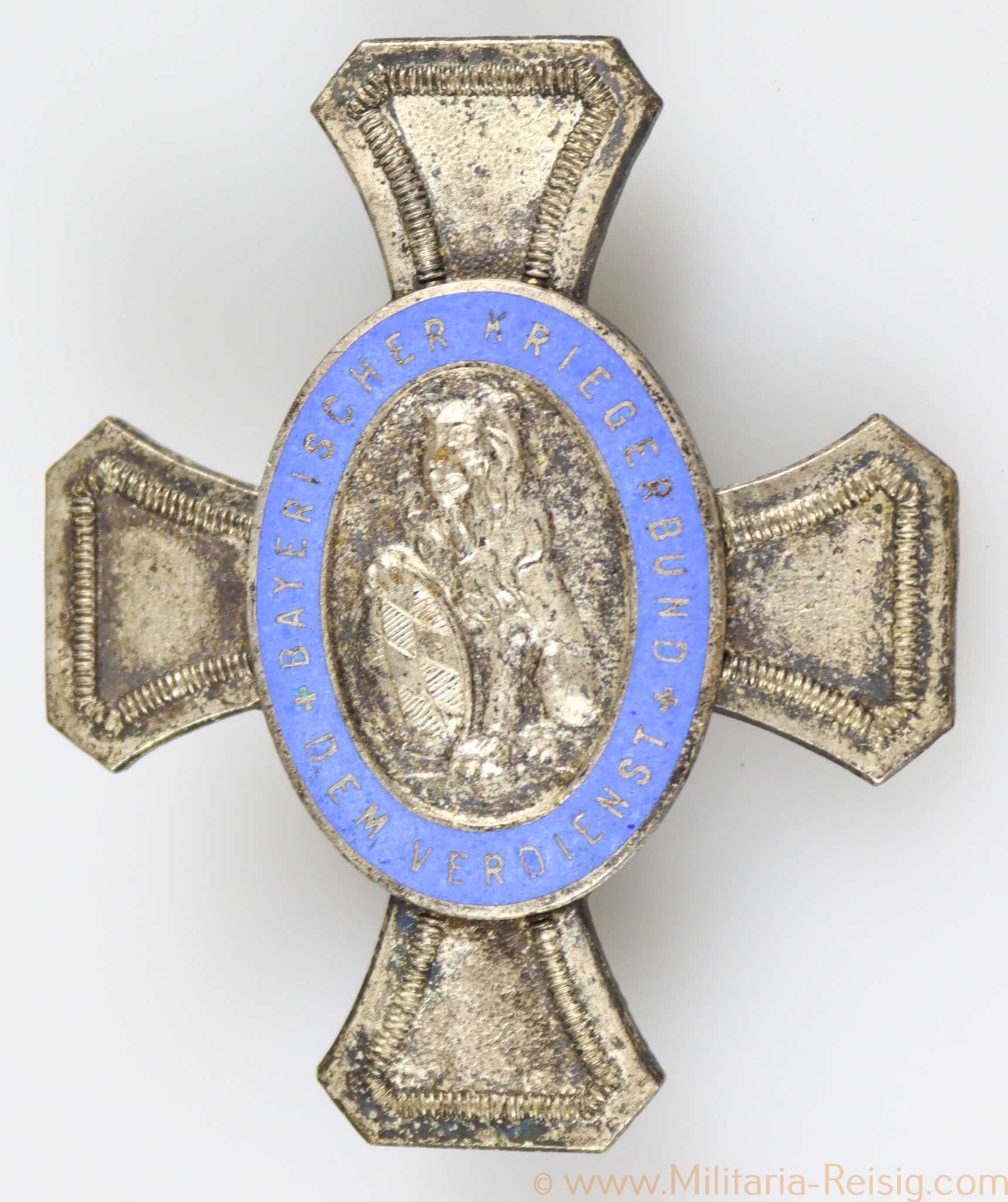 Bundesehrenzeichen 2. Form des Bayerischen Kriegerbundes