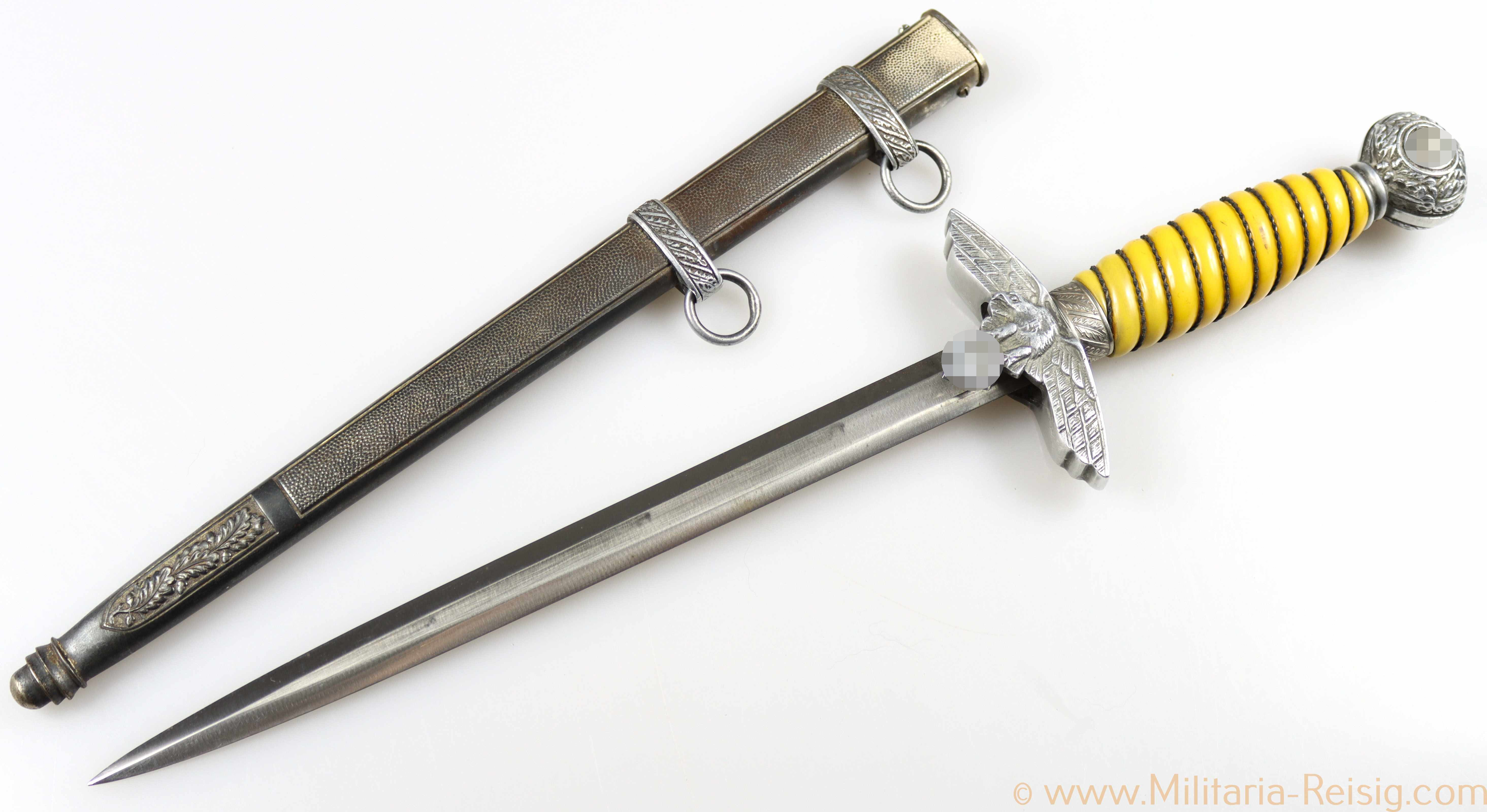 Luftwaffe Offiziersdolch, Hersteller E. & F. Hörster, Solingen