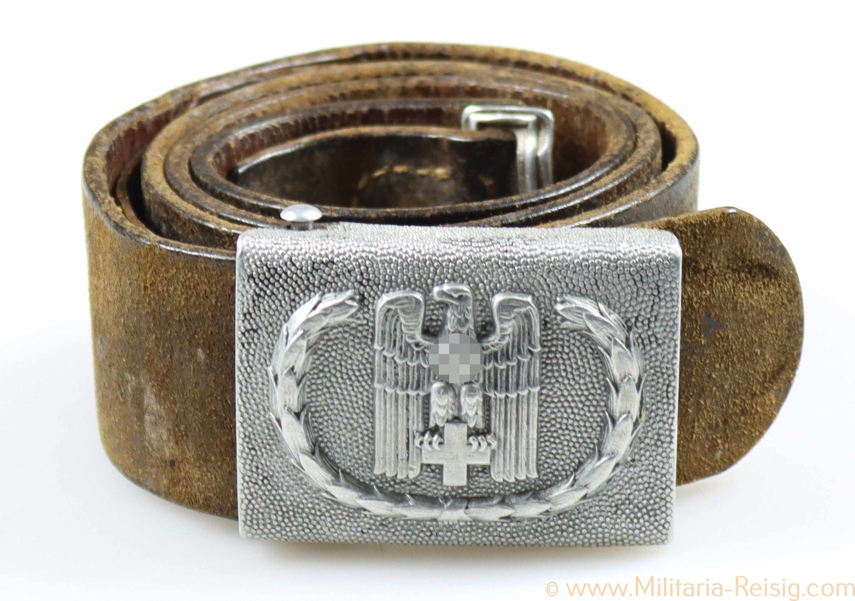 DRK Koppelschloss und Koppelriemen für Mannschaften, Hersteller OLC