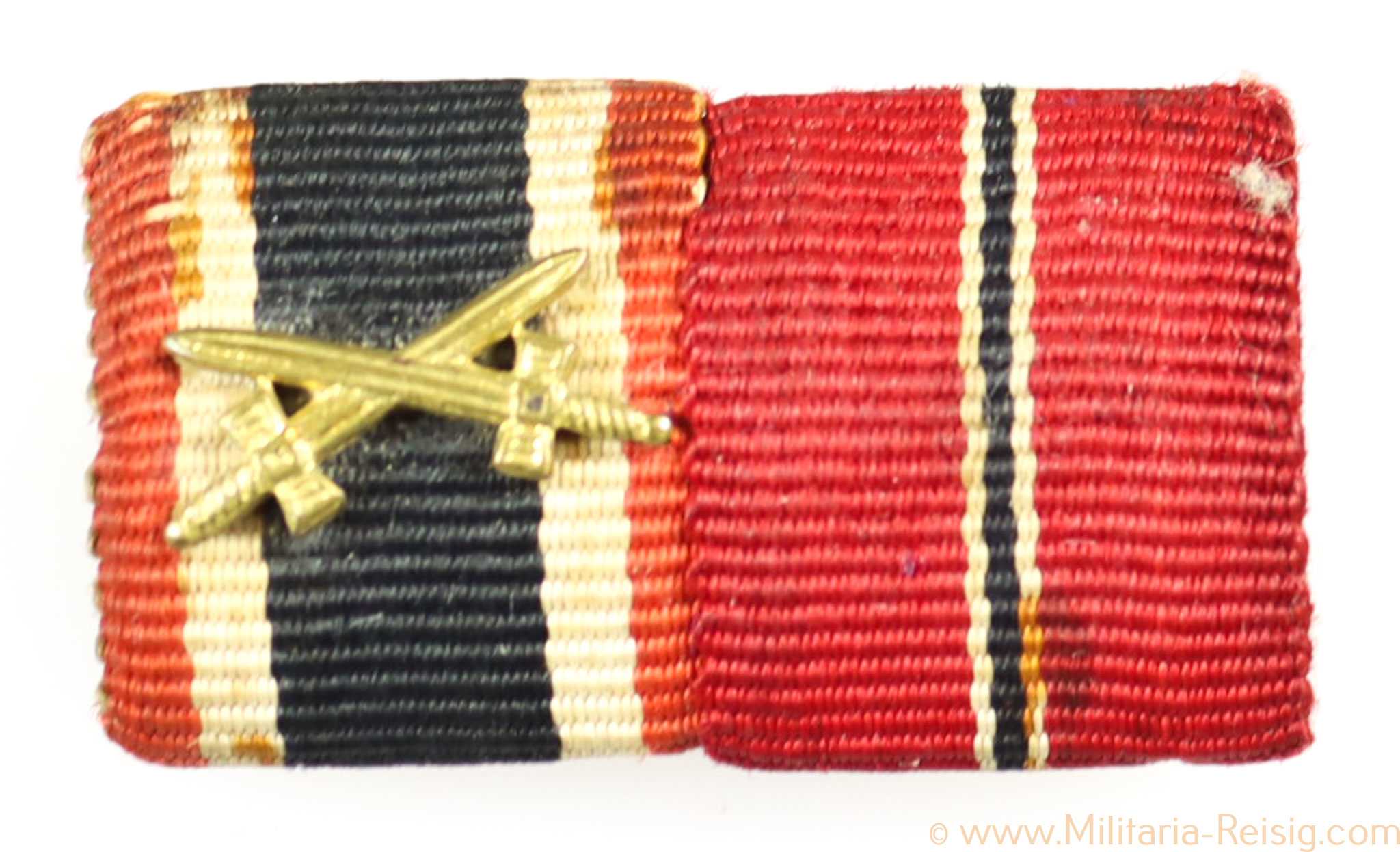 Bandspange mit 2 Auszeichnungen