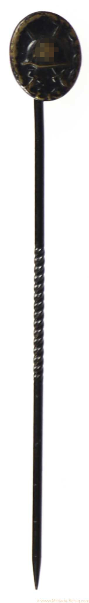 Anstecknadel Verwundetenabzeichen in Schwarz 1939, 7 mm