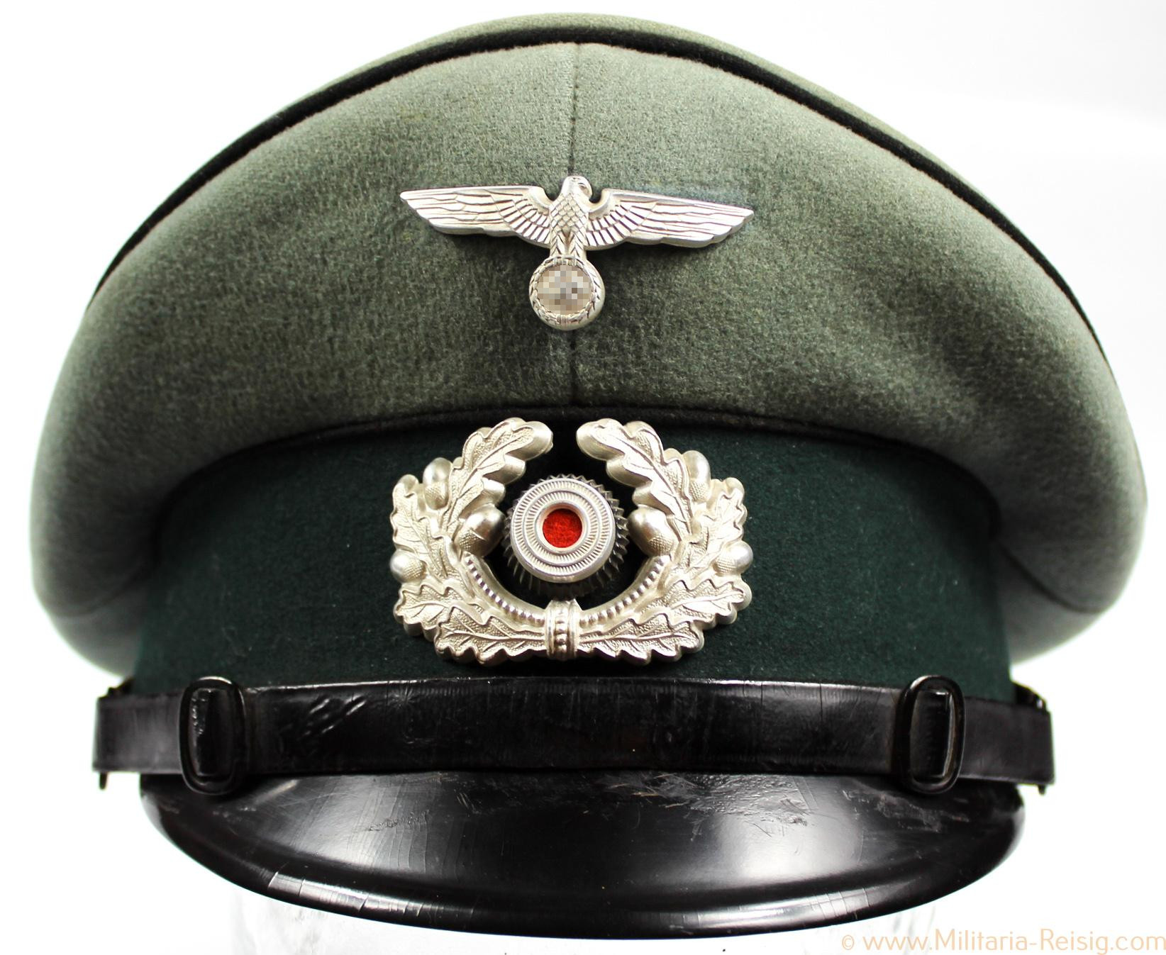 Schirmmütze für Mannschaften und Unteroffiziere der Pioniere, Pionier-Bataillon 17