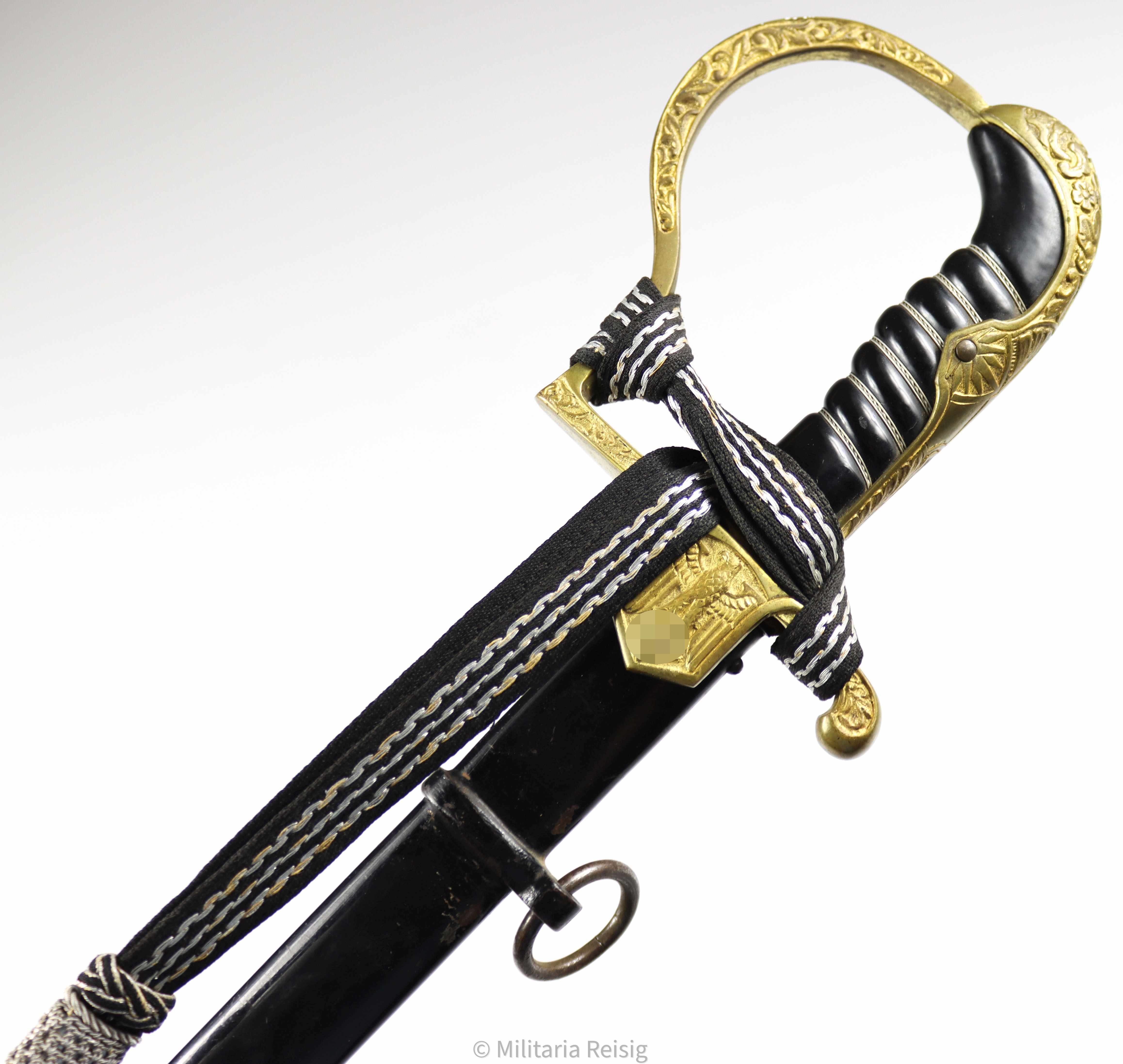 Wehrmacht Säbel für Offiziere, Hersteller Robert Klaas, Solingen - Seltene Variante!