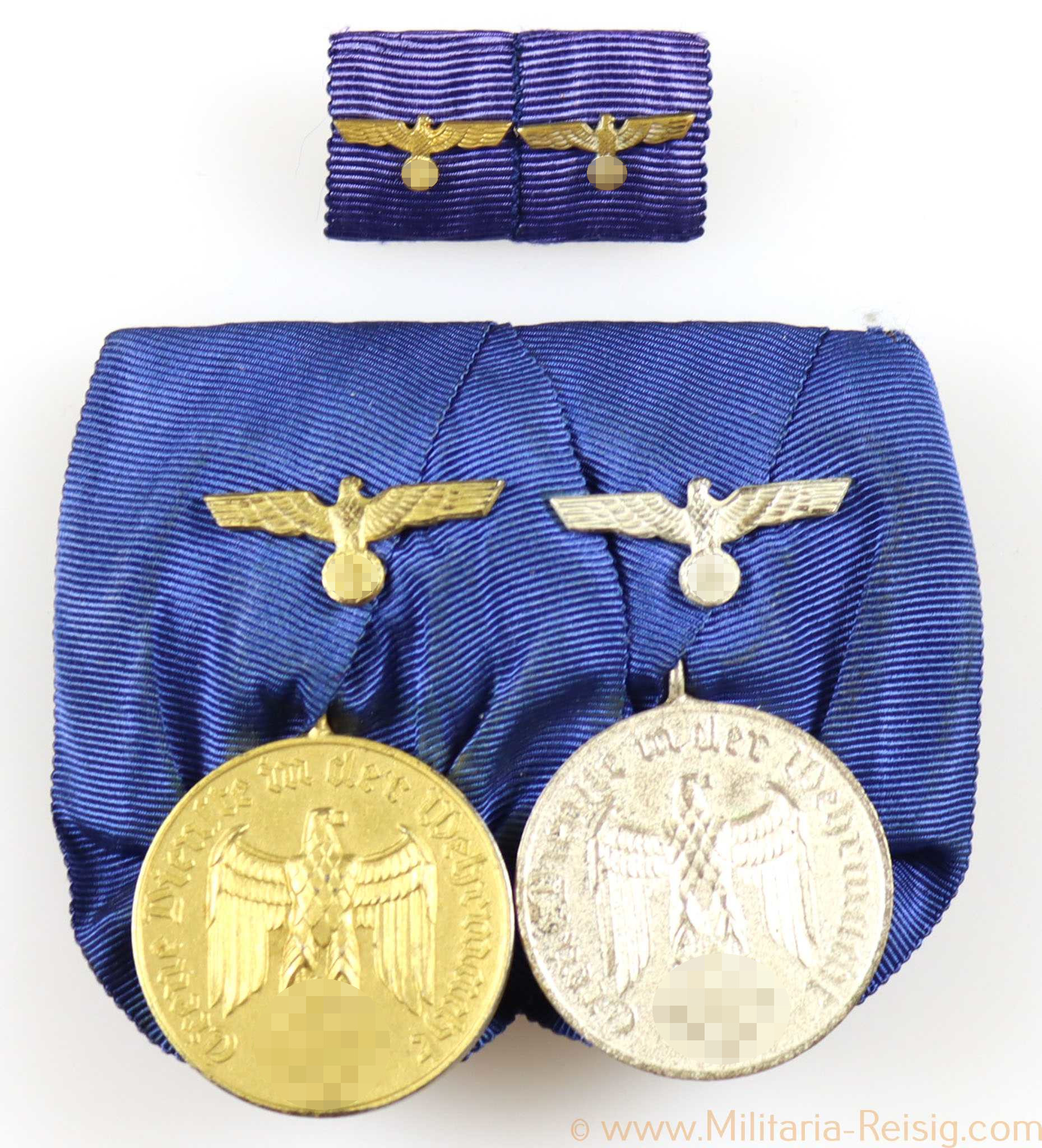 2er Ordensspange (Dienstauszeichnung 3. Klasse und 4. Klasse)