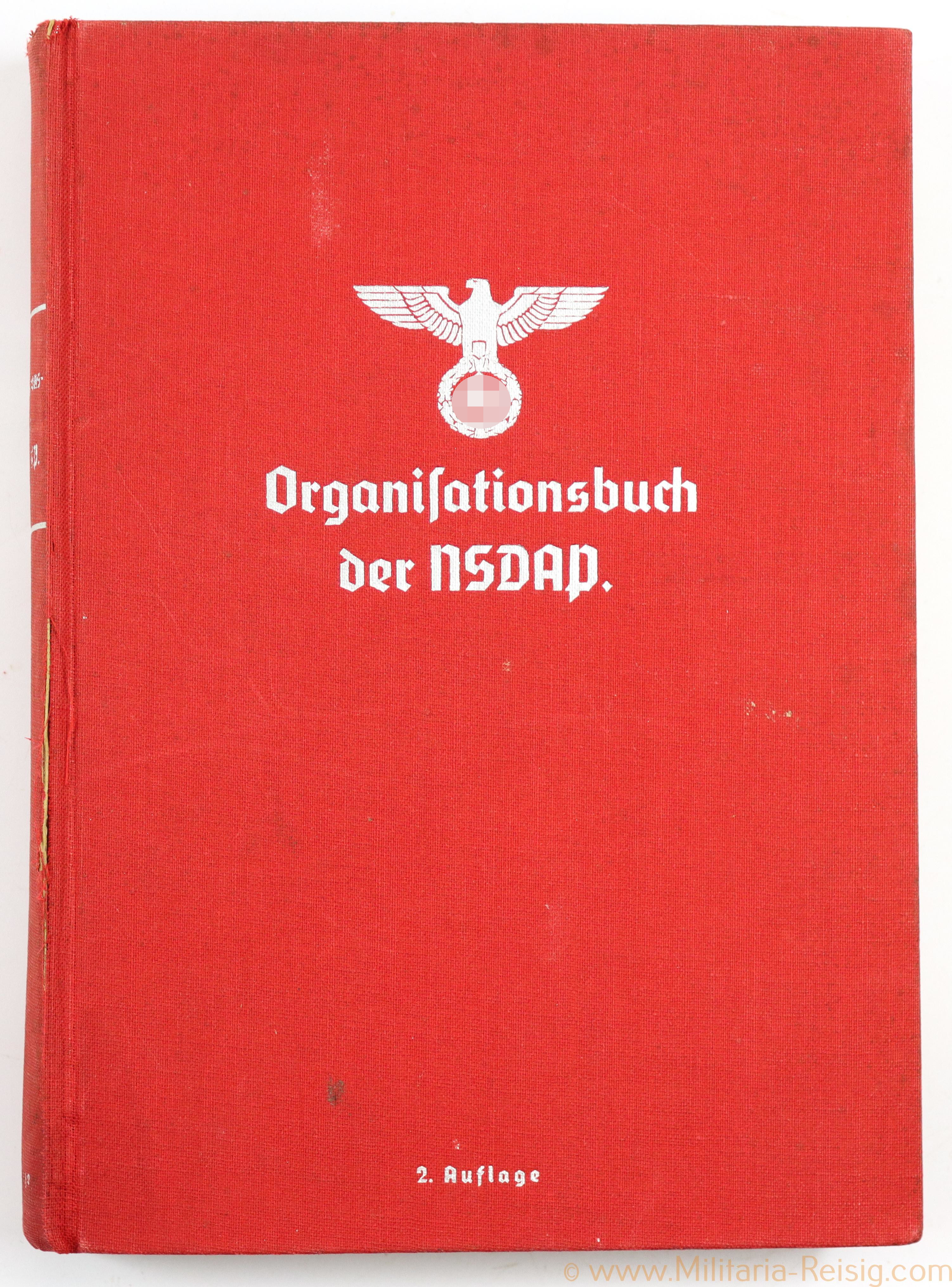 Organisationsbuch der NSDAP 1937 2. Auflage