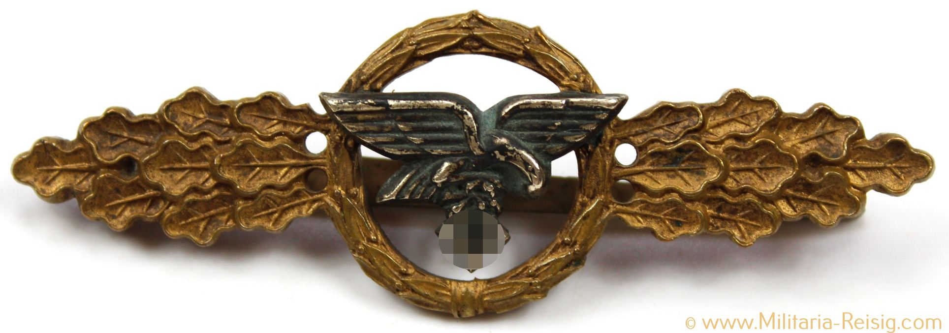 Frontflugspange für Transportflieger in Bronze
