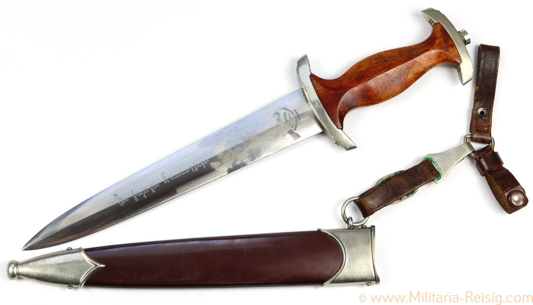 SA Ex-Röhmdolch, Hersteller Haenel C. G. Waffen- und Fahrradfabrik, Suhl