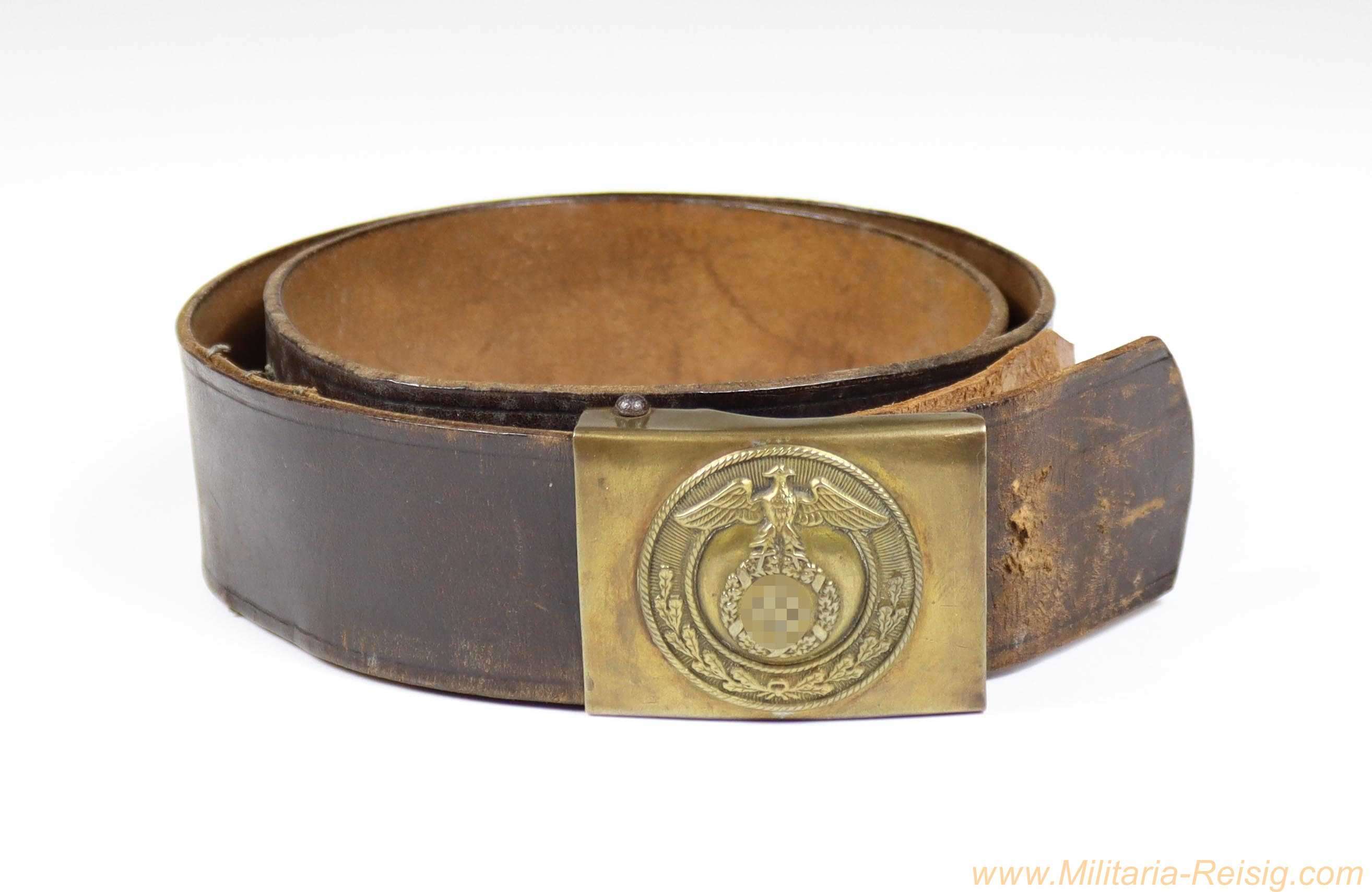 SA-Koppelschloss mit Koppelriemen