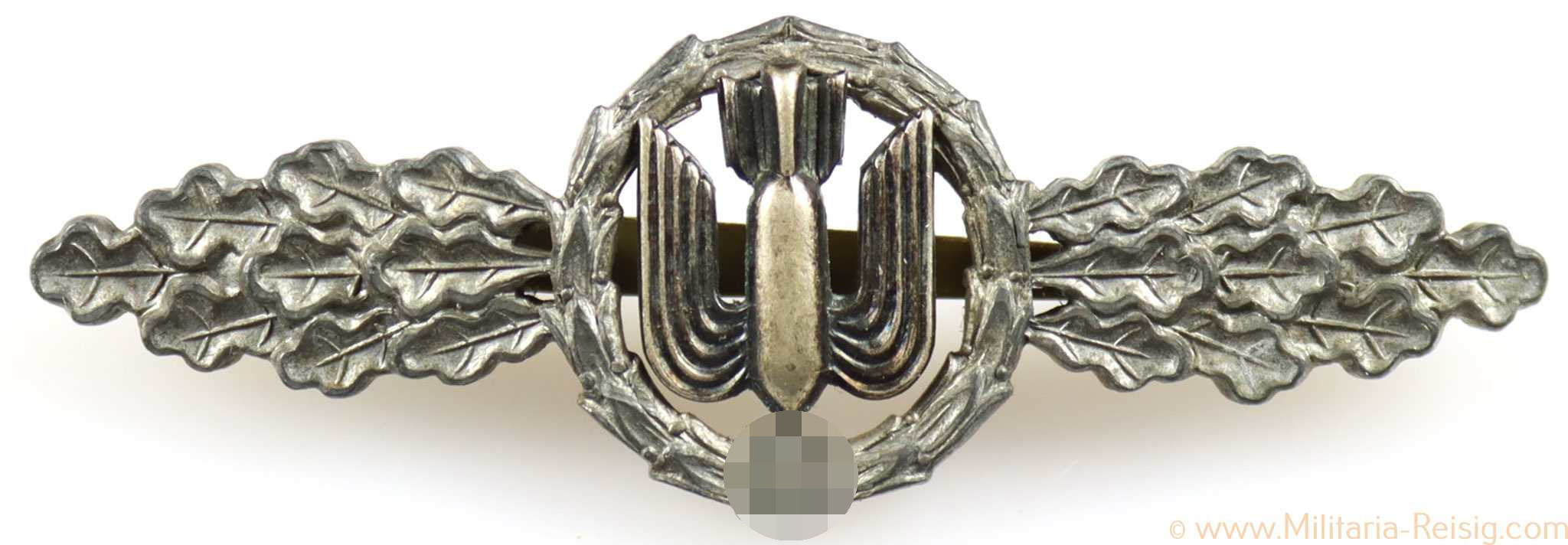 Frontflugspange für Kampfflieger in Bronze