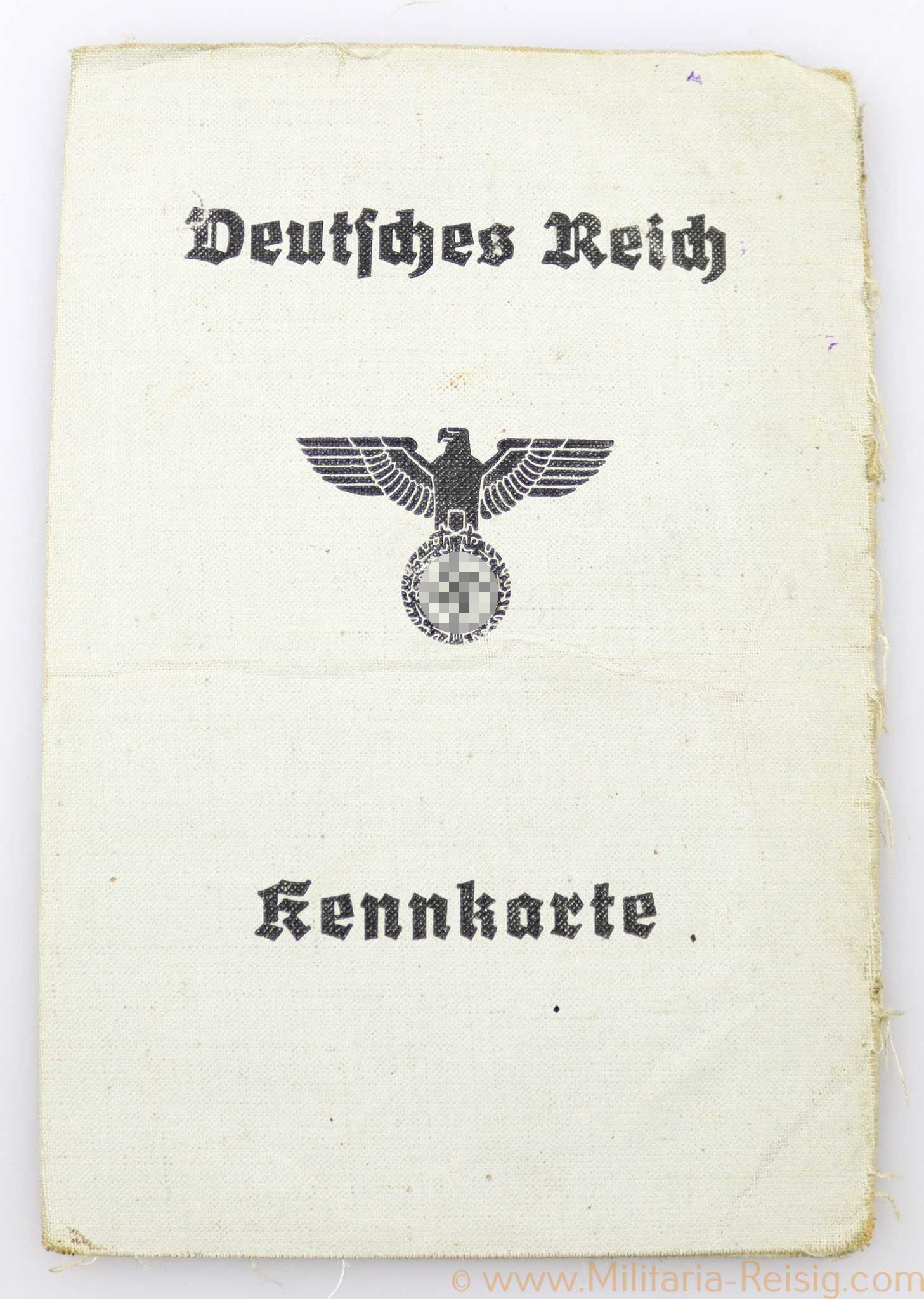 Deutsches Reich Kennkarte