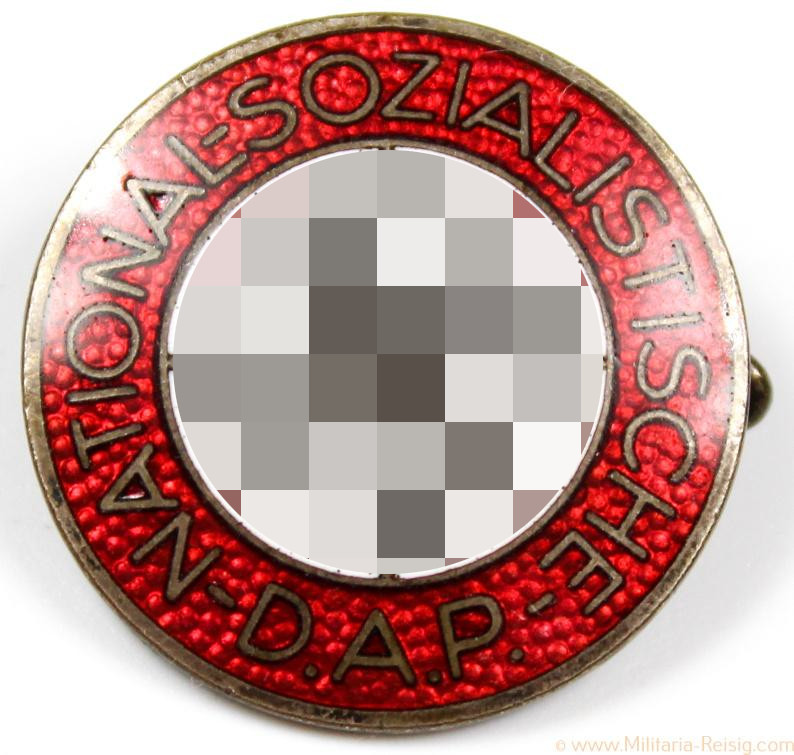 NSDAP Parteiabzeichen, Herst. RZM M1/6 (Karl Hensler, Pforzheim)