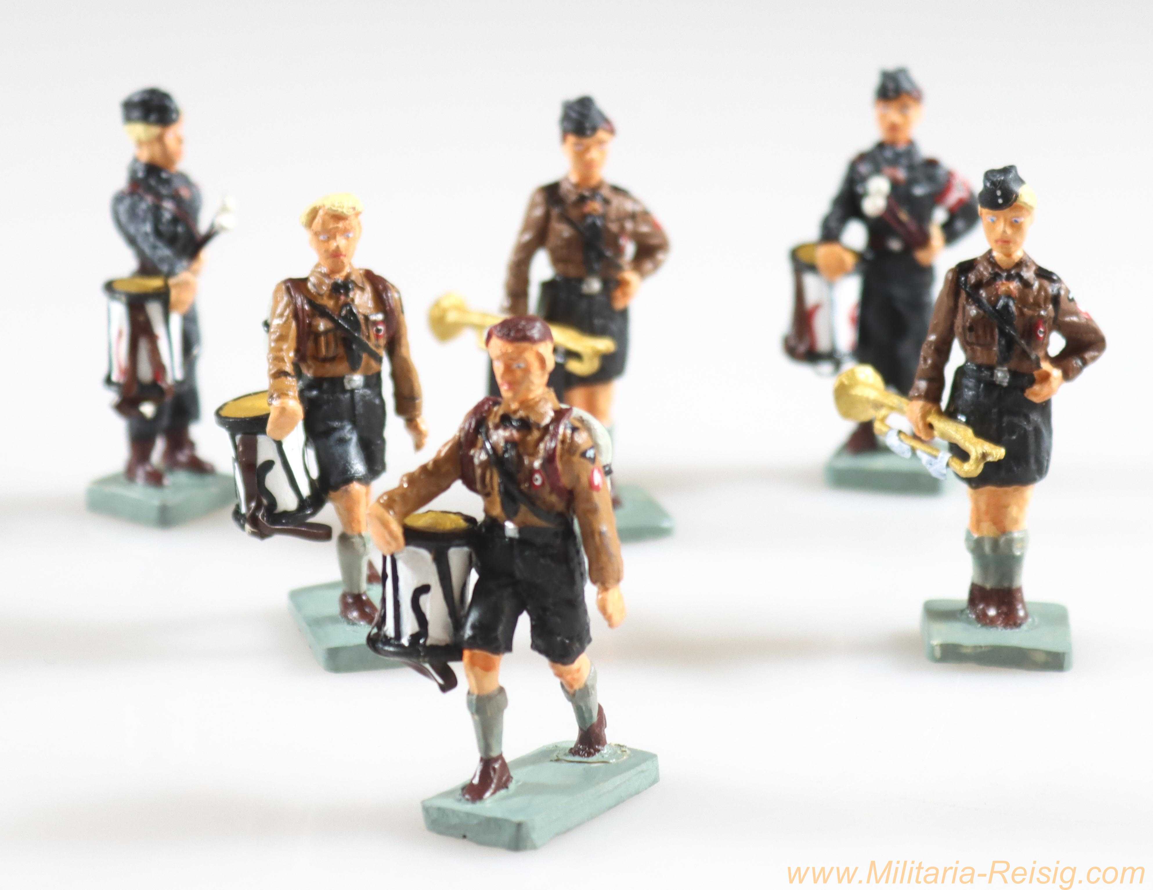 6 HJ / Pimpf Figuren von Lionel