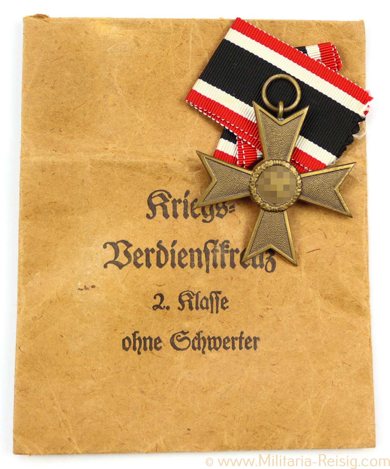 Kriegsverdienstkreuz 2. Klasse, Hersteller Steinhauer & Lück, Lüdenscheid