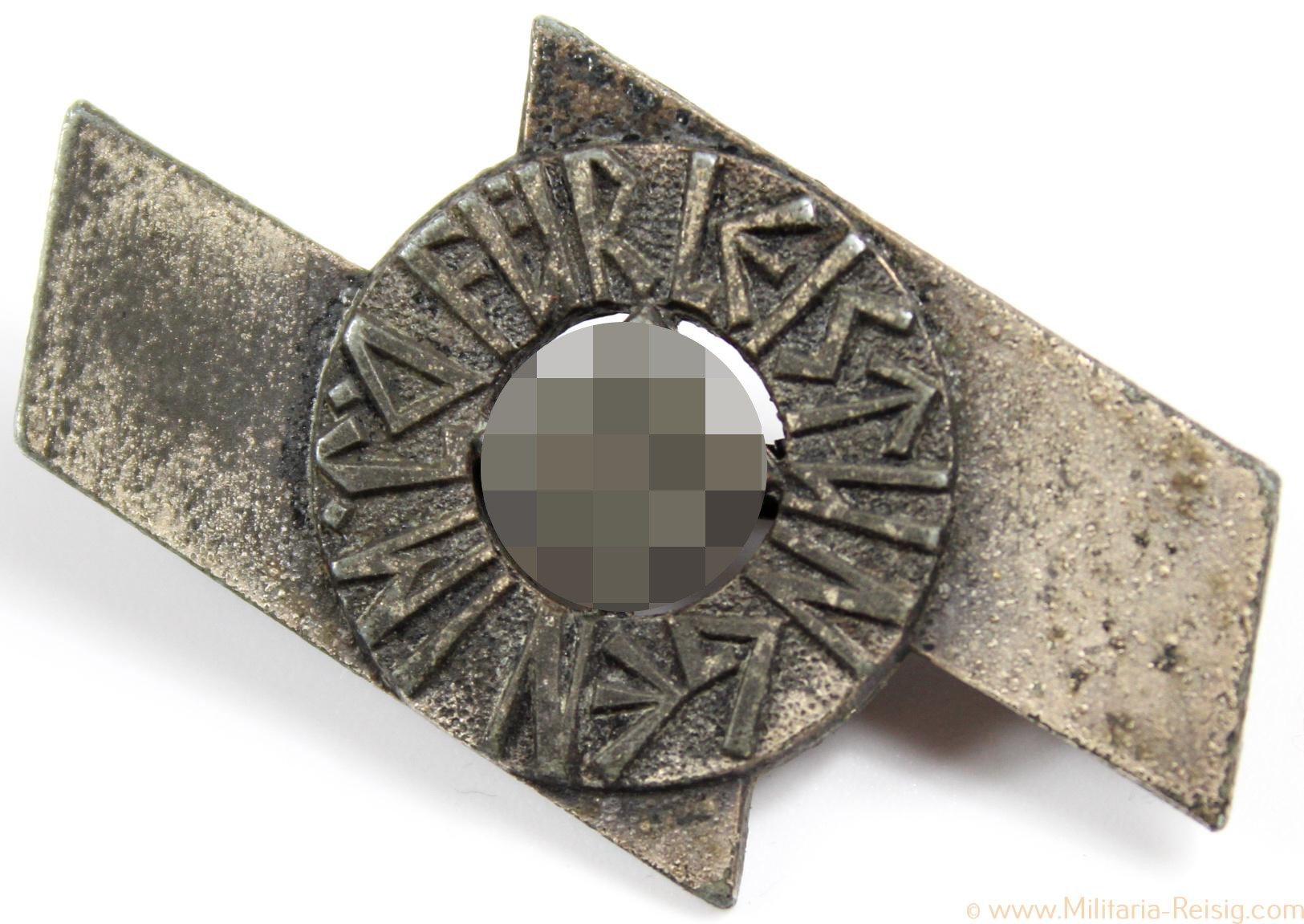 DJ Leistungsabzeichen in Silber mit Verleihungsnummer, Herst. RZM M1/120