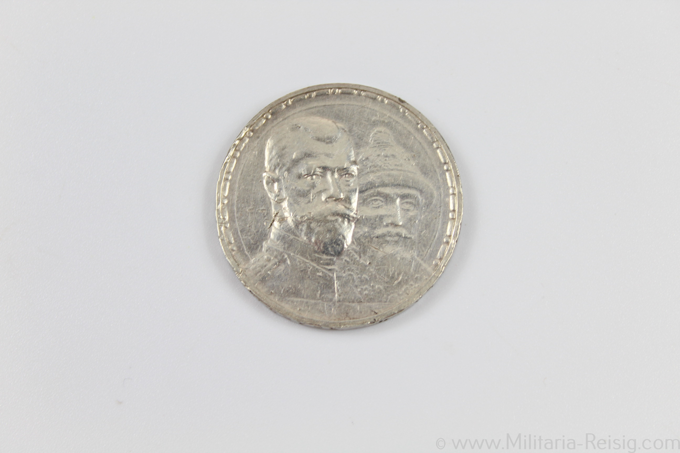 Russland - Silbermünze 1 Rubel 1913 - 300 Jahre Romanow Dynastie, Bitkin 336 - ss