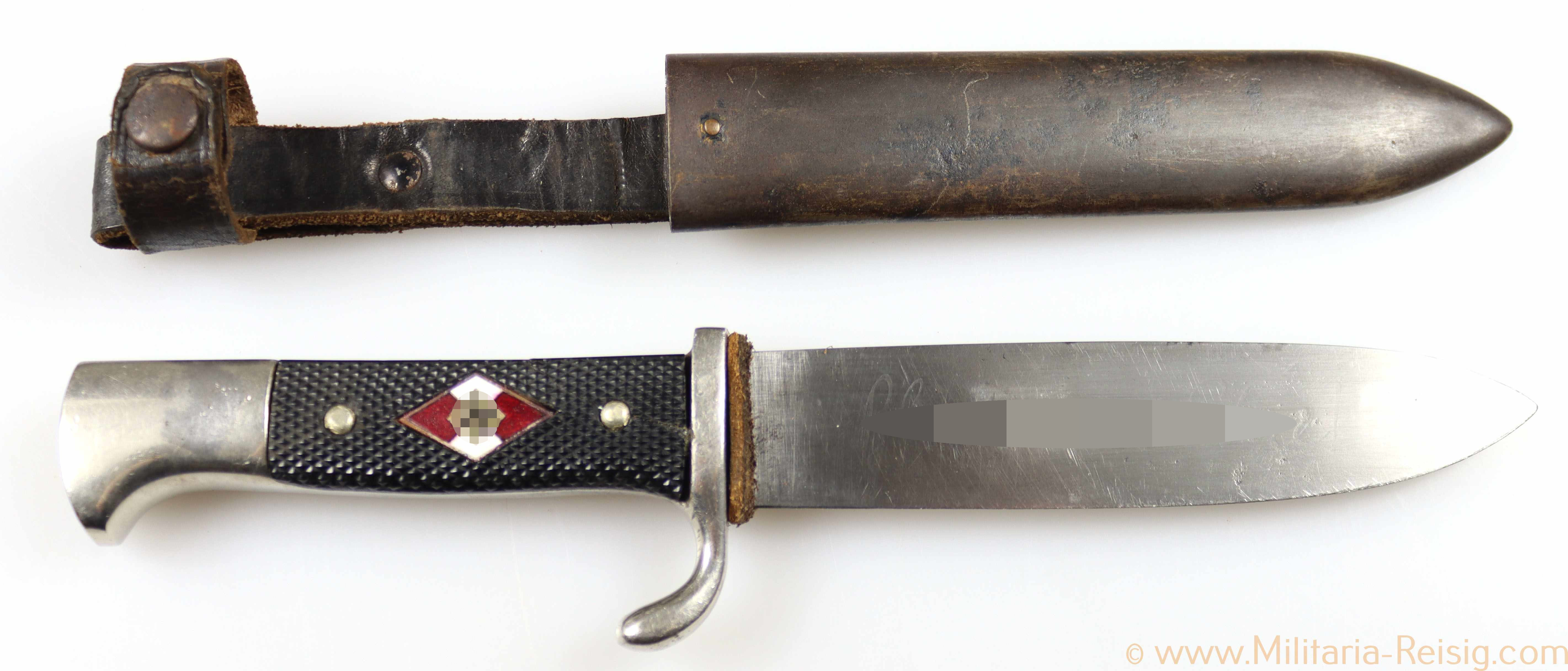 HJ Fahrtenmesser, Hersteller Anton Wingen Jr., Solingen