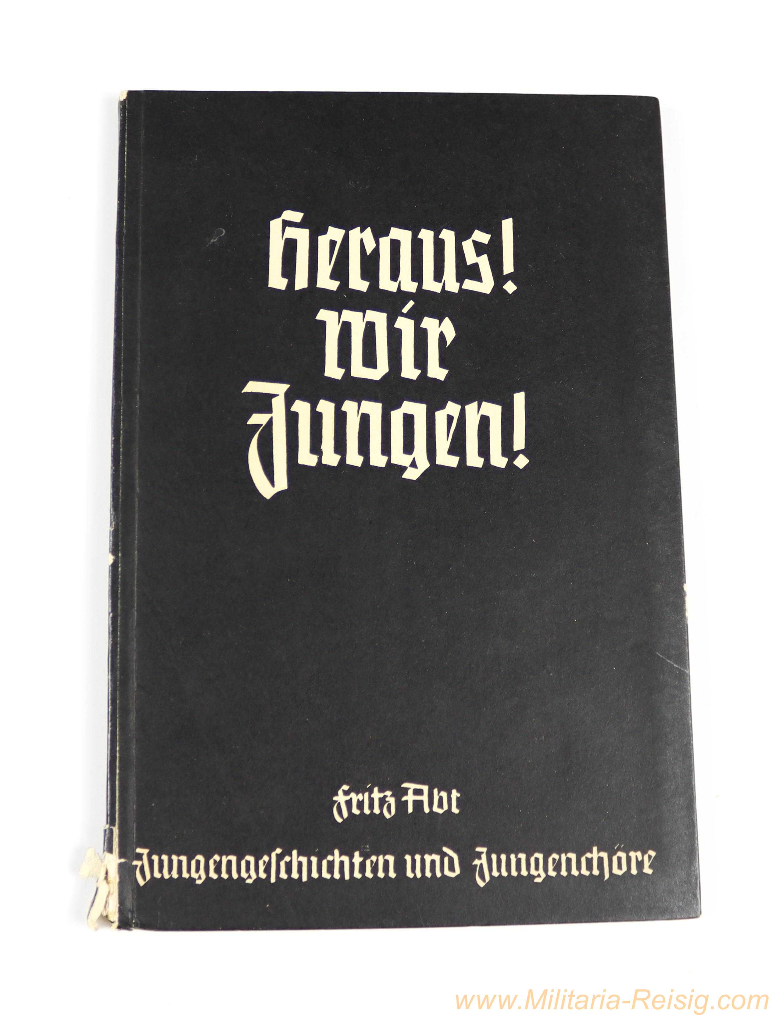 "Heraus! Wir Jungen!" – Fritz Abt | Jungengeschichten & Jungenchöre | Verlag Arwed Strauch, Leipzig