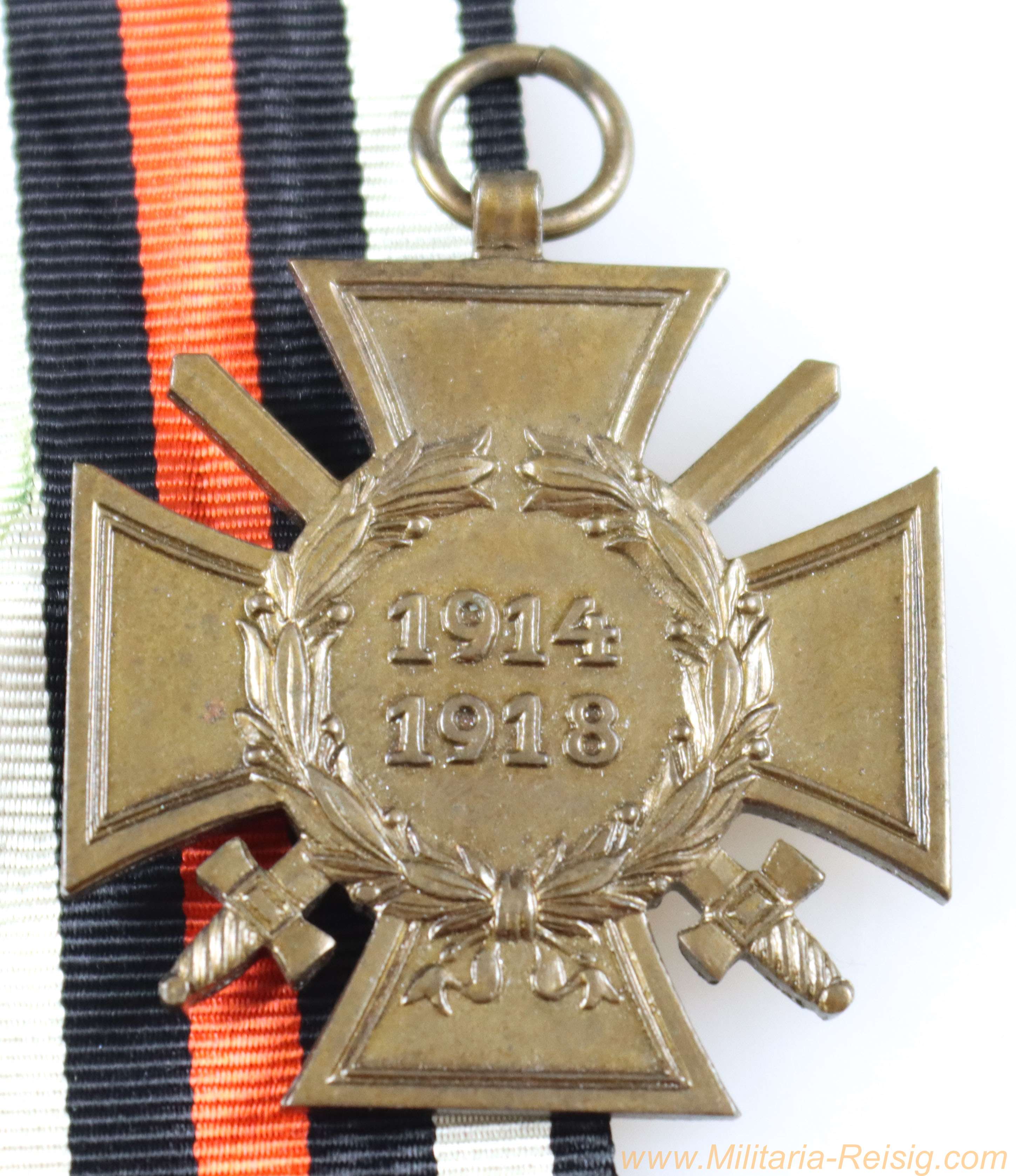 Ehrenkreuz für Frontkämpfer, Hersteller R. V. Pforzheim No 44
