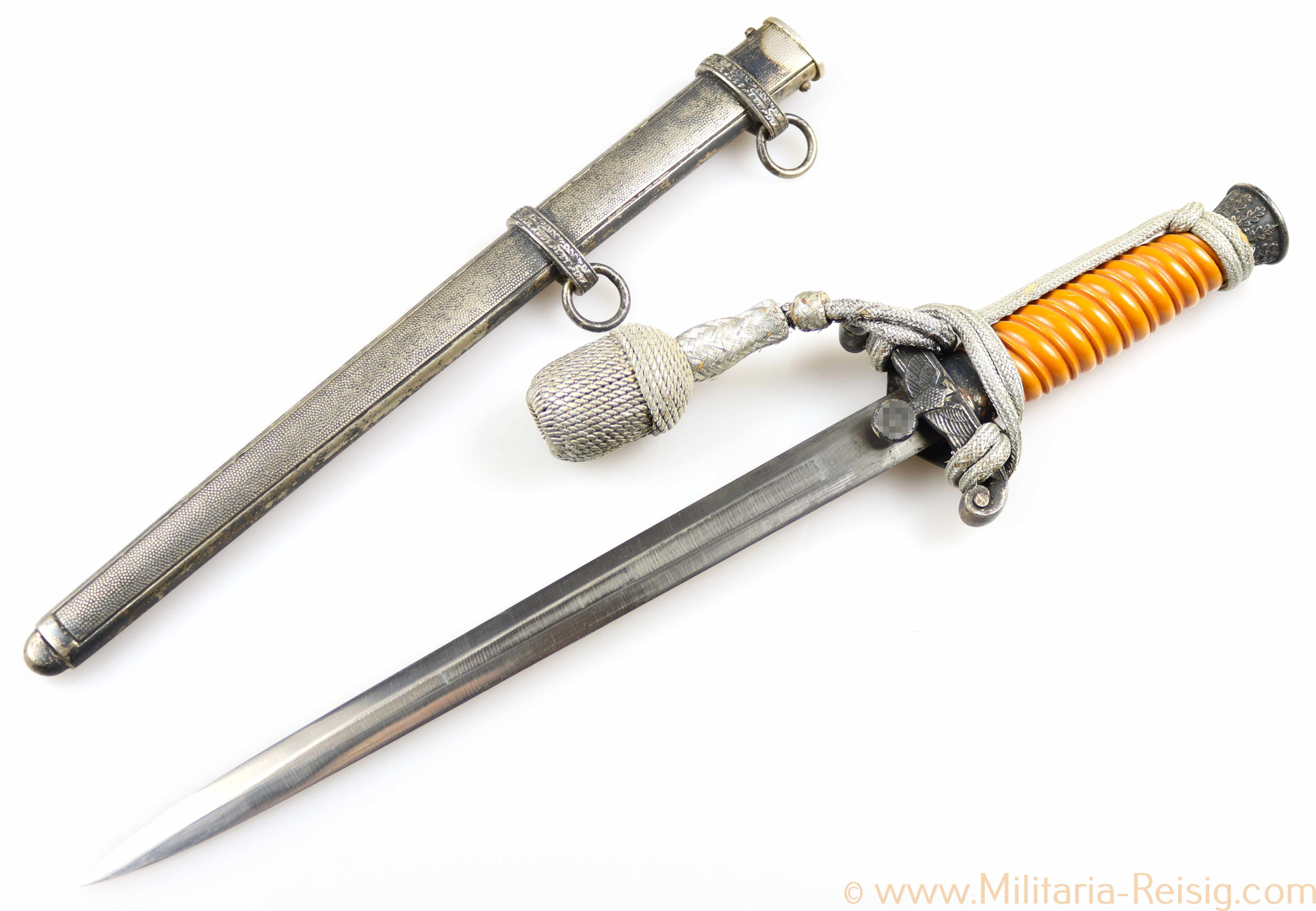 Heeres Offiziersdolch mit Portepee