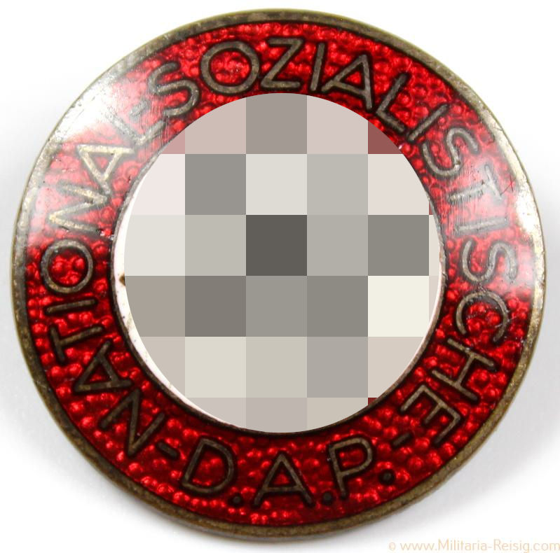 NSDAP Parteiabzeichen, Herst. RZM M1/3 (Max Weyde, Solingen)