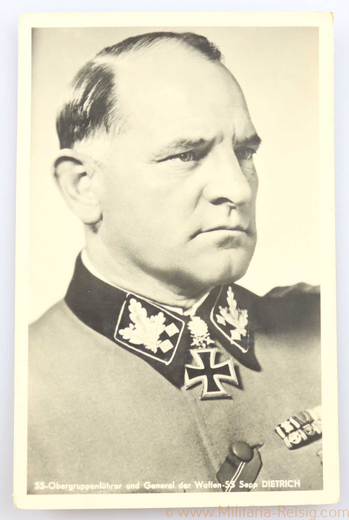 Postkarte "SS-Obergruppenführer und General der Waffen-SS Sepp Dietrich"