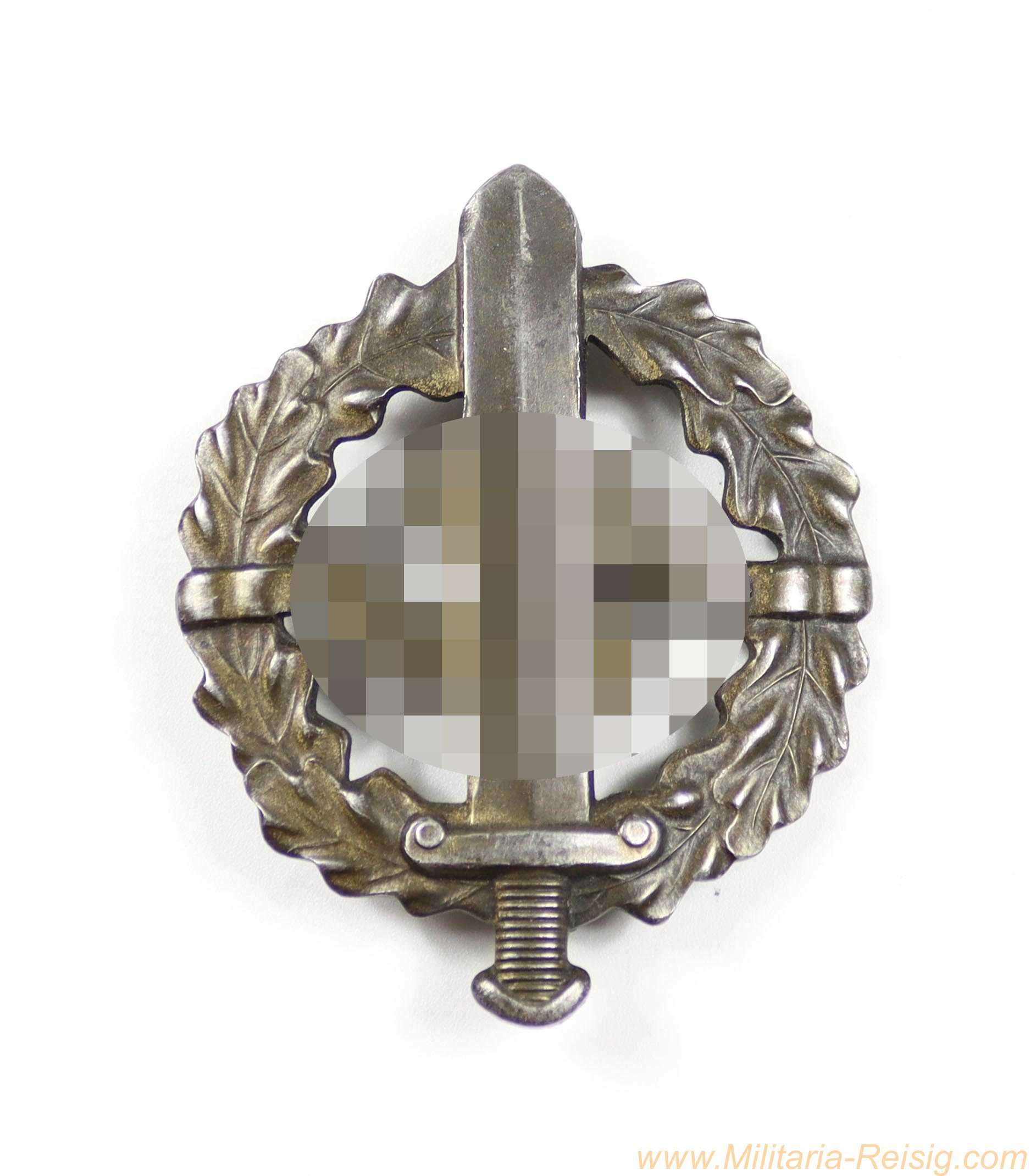 SA-Sportabzeichen in Bronze, Hersteller Fechler, Bernsbach/SA. 