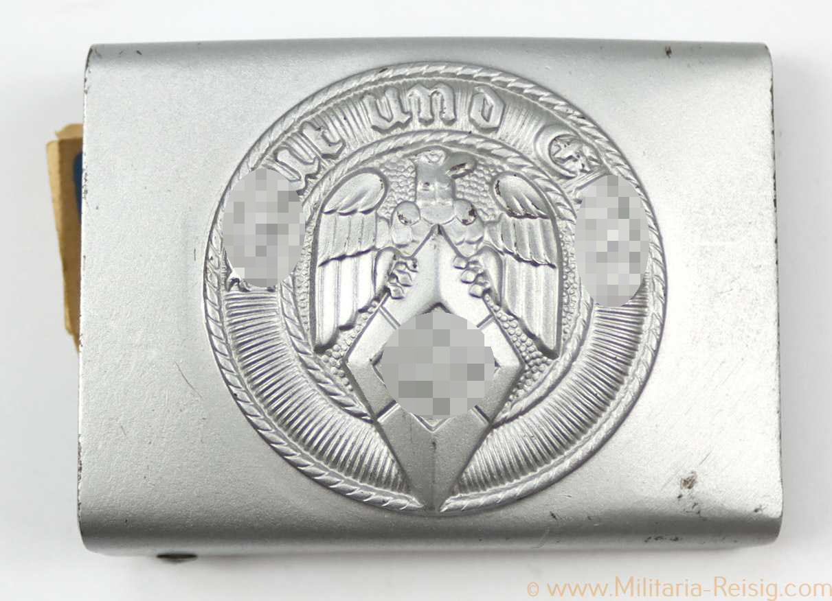 HJ Koppelschloss (RZM M5/276) mit Etikett (RZM M4/115)