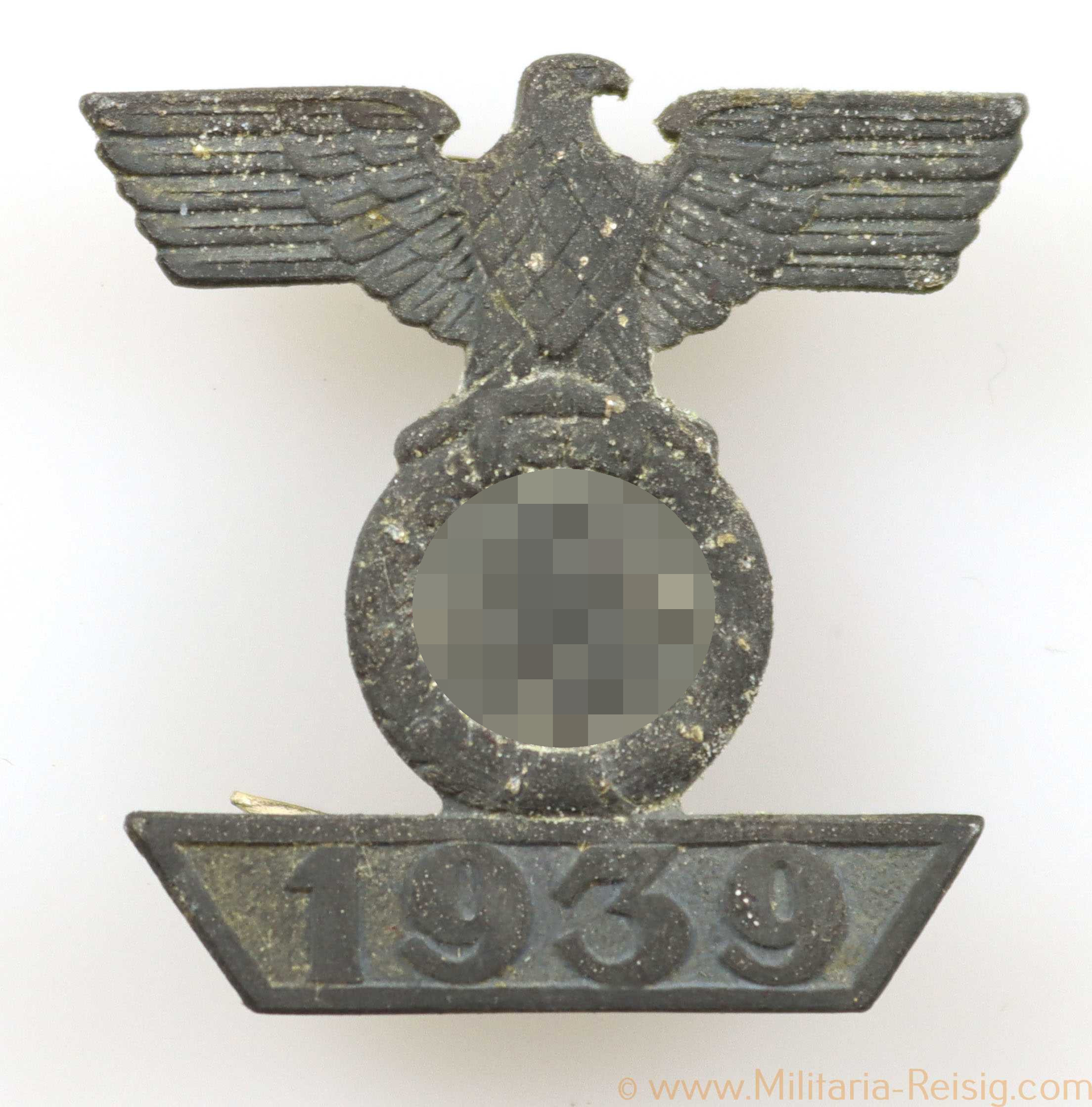 Wiederholungsspange 1939 zum Eisernen Kreuz 2. Klasse 1914, Hersteller L/11