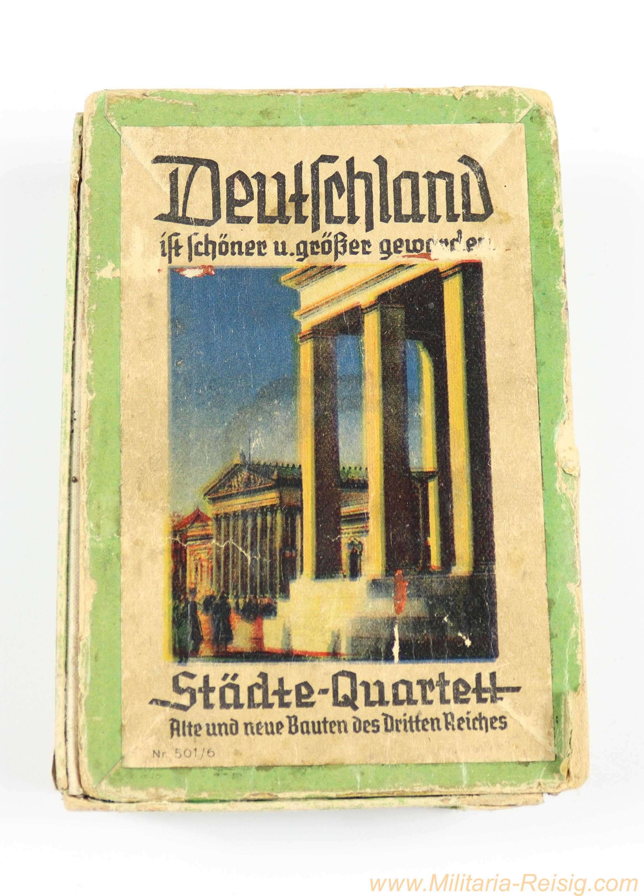 Städte-Quartett - "Alte und neue Bauten des Dritten Reiches" (Nr. 501/6)