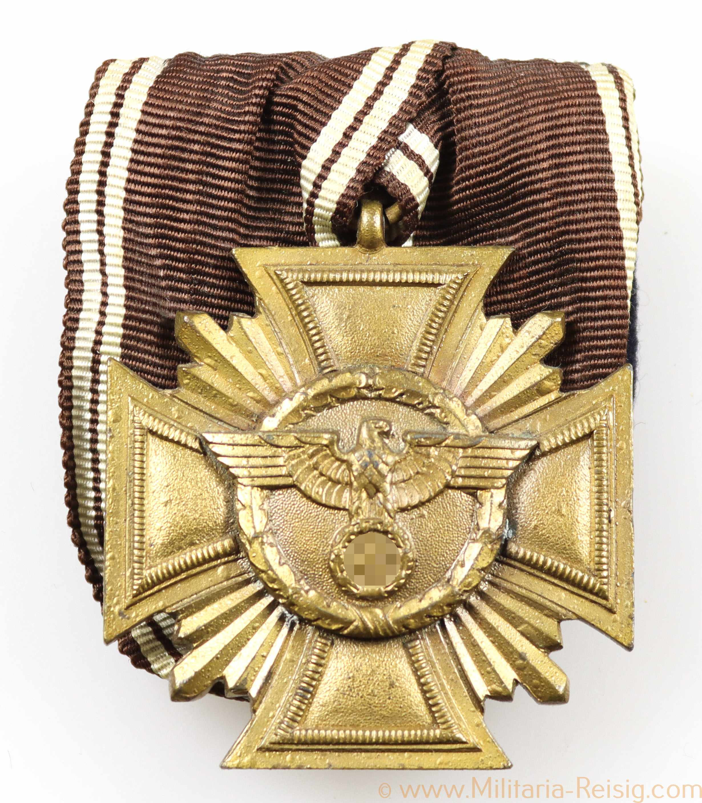 NSDAP Dienstauszeichnung in Bronze an Einzelspange